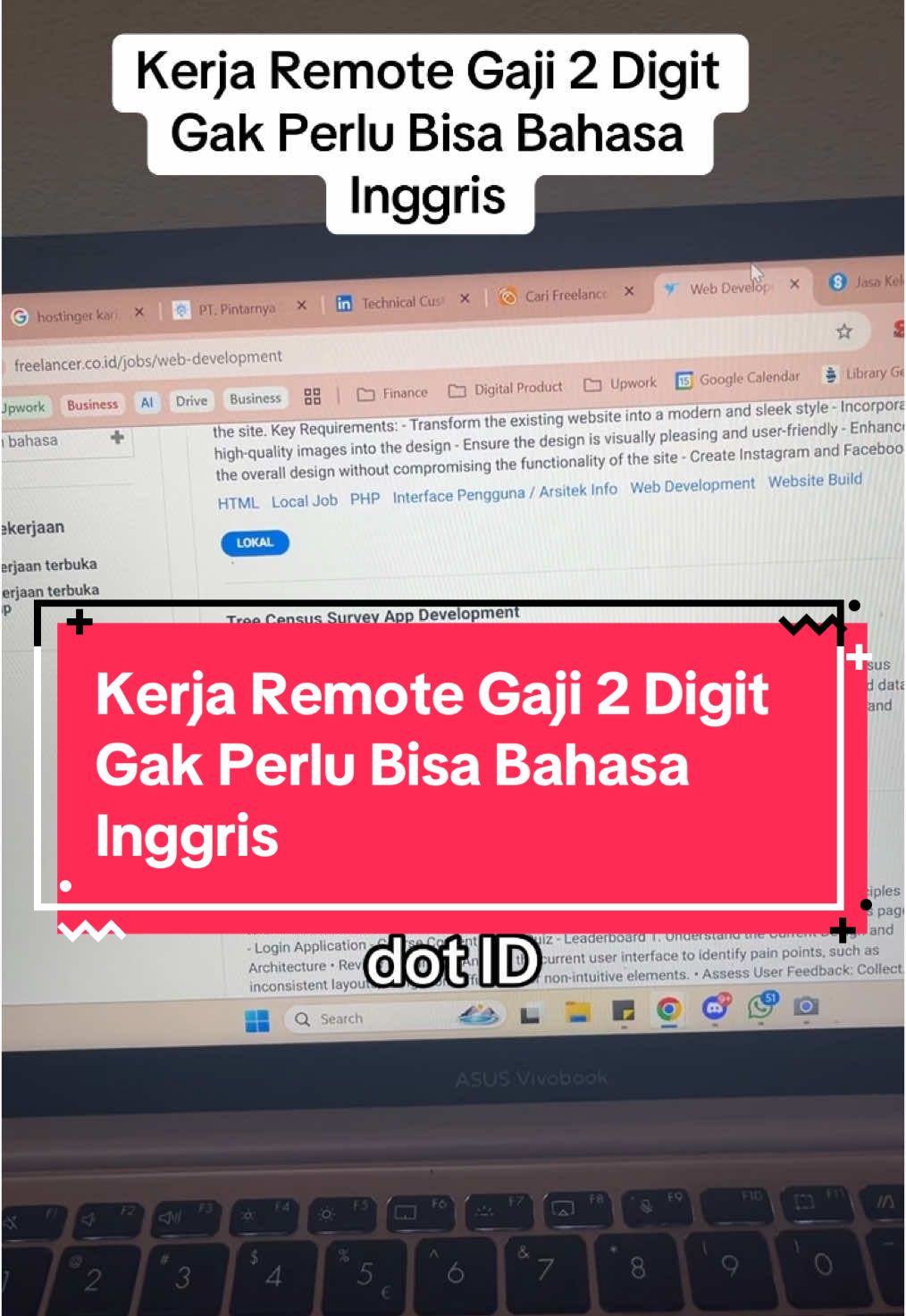 Kerja remote gak perlu bisa bahasa inggris, sini aku kasih tau caranya, tonton video ini sampai habis ya #kerjaremote #fyp #karir #remotework #learnwithpeni #digitalmarketing #virtualassistant 