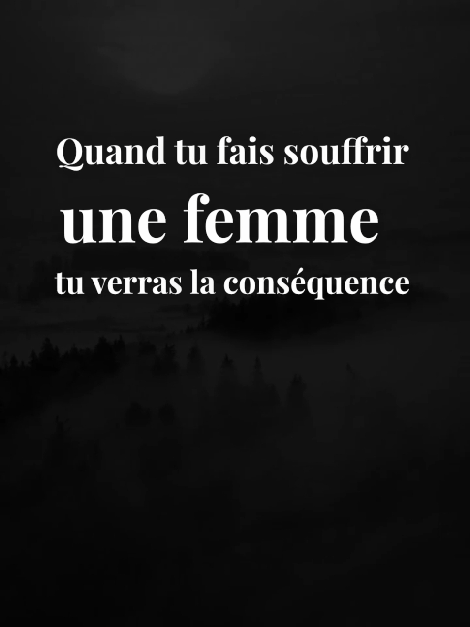 Je parle des conséquences lorsqu’un homme fait souffrir une femme. Quand elle souffre et qu’elle parle, mais que tu ne veux pas comprendre, elle finira par se taire et se fermer émotionnellement. C’est alors que tu réaliseras que tu as perdu la femme de ta vie à cause de ton comportement. Il est difficile de trouver une femme qui te soutiendra et souffrira par amour dans les hauts et les bas de la vie. Courage à vous et à toutes ces femmes maltraitées et humiliées à cause de leur amour pour un homme. Un jour, Dieu nous récompensera. #rencontre #adieux #amour #séparation #espoir #persévérance #connexion #solitude #acceptation #reconstruction #sentiment #couple #jetaime #relation #coeurbrisé #amoureux #monamour #rupture #famille #Avectoi #mavie #promesses #geste #quotidien #patience #compréhension #sincérité #tendresse #douceur #bonheur #triste #manque #positive #mindset #authentic #focus #progress #Ignore #perseverance #failure #vérité #motivation #fierte #success #sensible #sagesse #karma #avenir #developpementpersonnel #leçondevie 