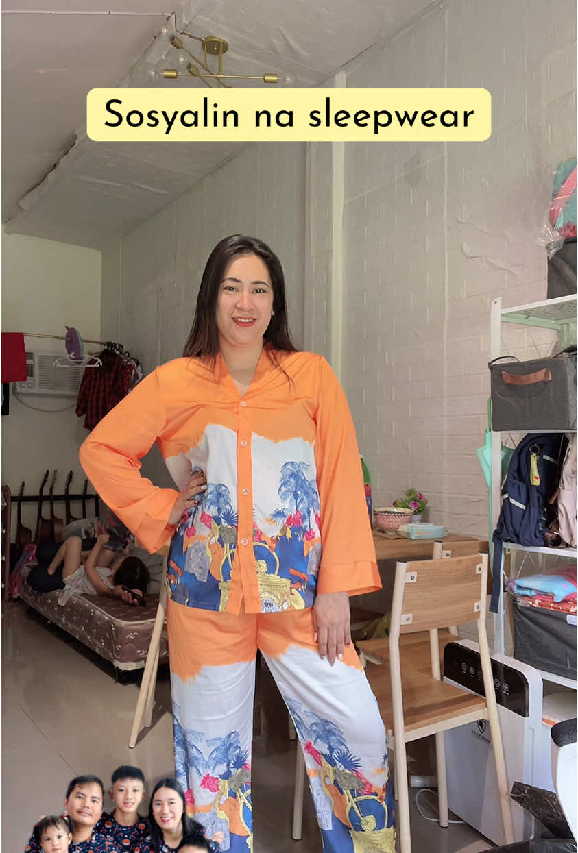 VERY SOSYAL NA SLEEPWEAR  #sleepwear #sleepwearfashion #sleepwearterno #sleepwearset #sleepwearforwomen #pajama #pajamaset #pajamaterno #ternopajama #tiktokfinds #fyp #foryou #mommyanjvlogs 