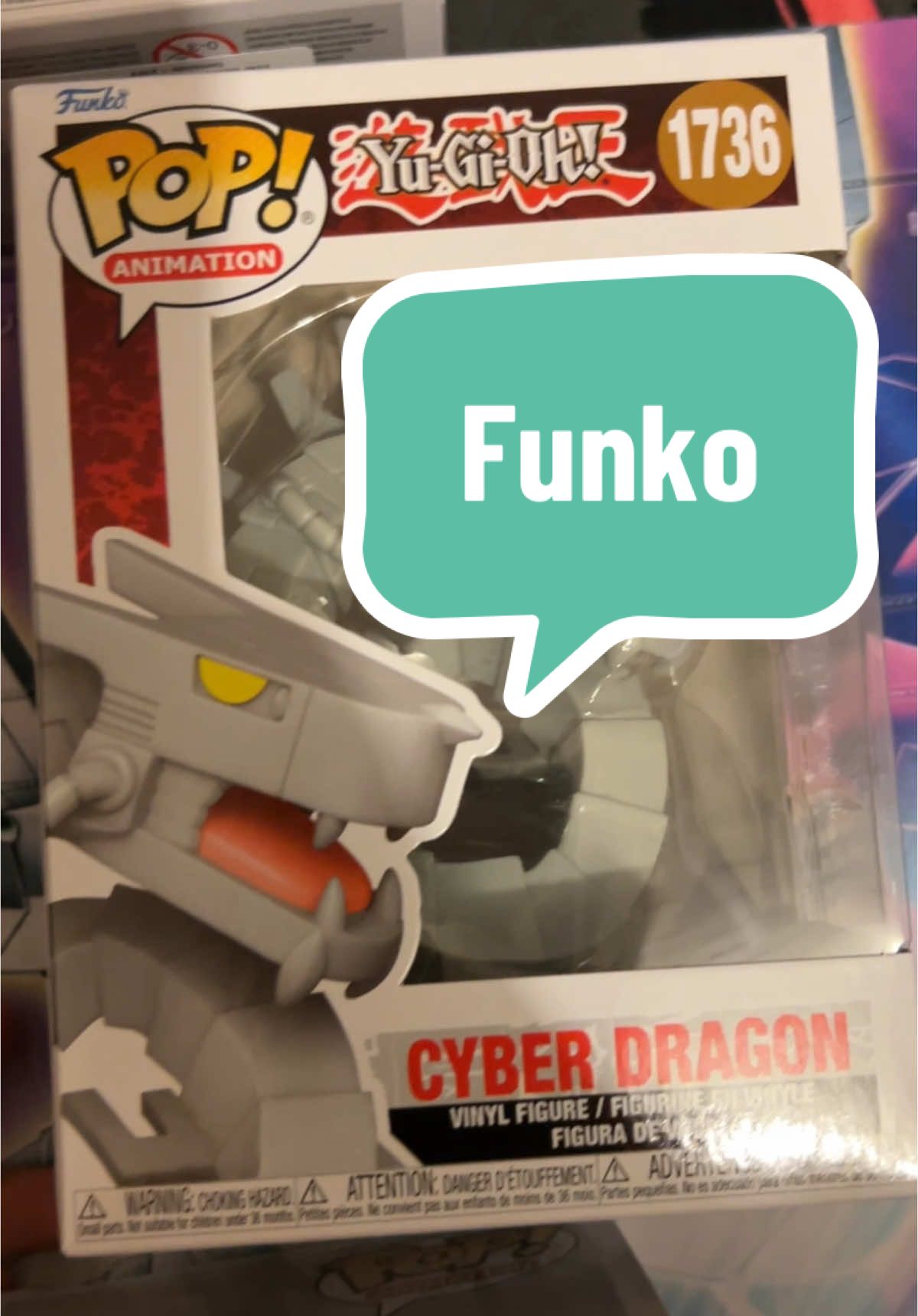 Funko CyberDragon #YuGiOH #CyberDragon #25thanniversary #funkopop #funko 