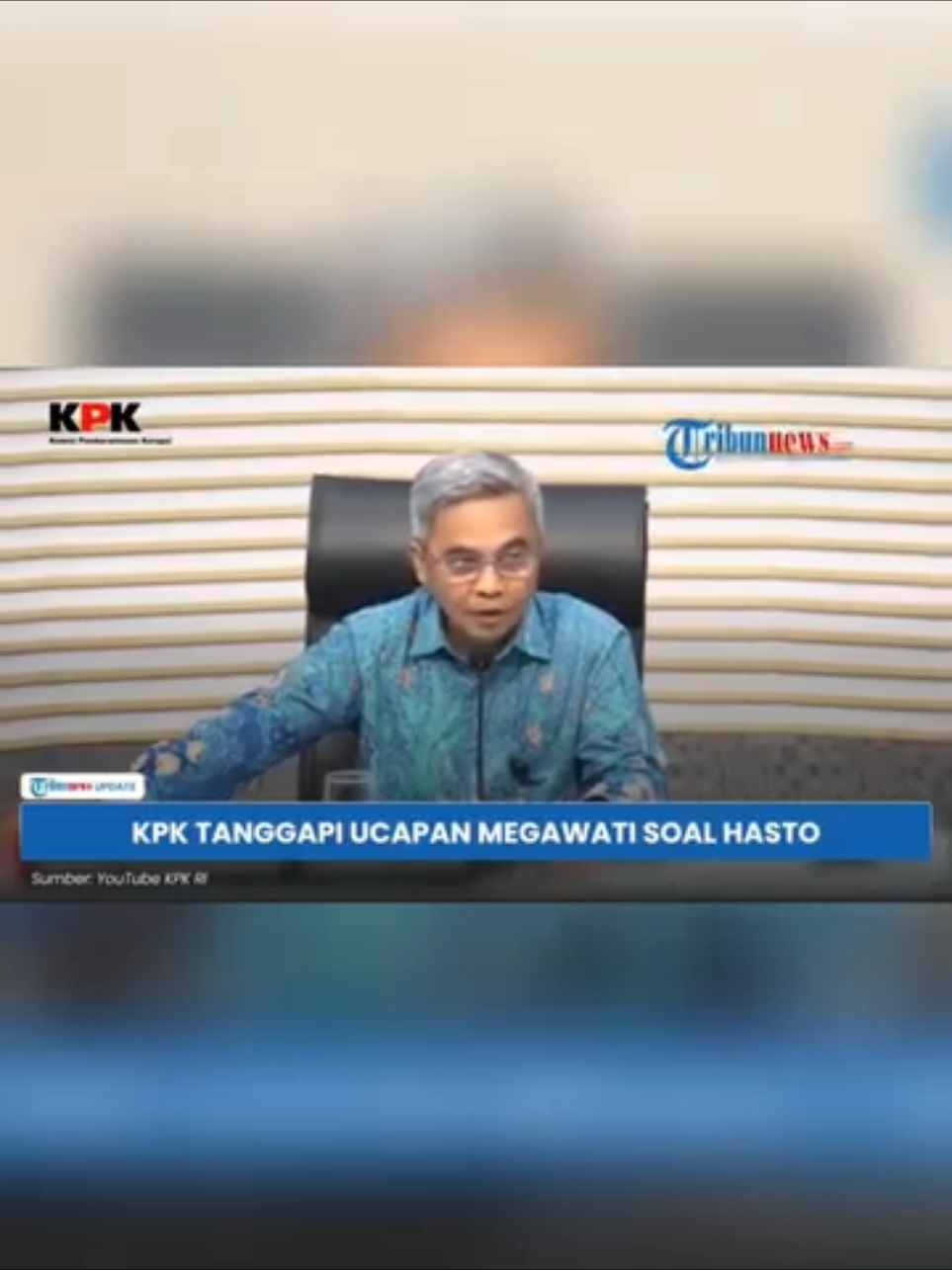 Reaksi KPK tanggap pernyataan Ketum DPP PDIP Megawati Soekarnoputri mau datangi KPK jika Hasto Kristiyanto ditangkap. Apakah KPk takut? #kpkvsmegawati #kpkvspdip #tribunviral 