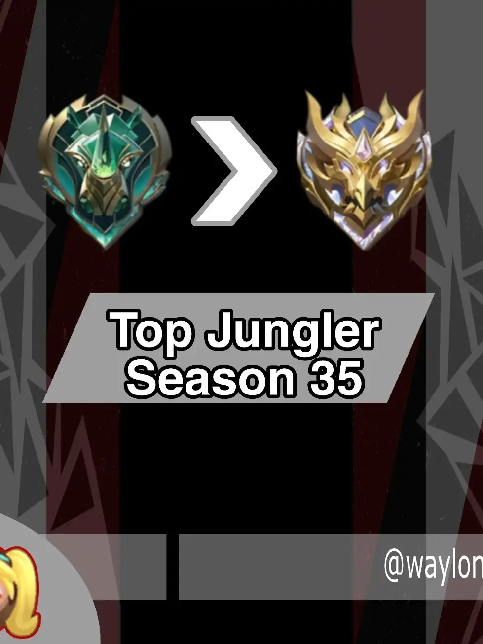 Season 35 မှာ Jungler solo high rank တင်ရင် #mlbb #mlbbcreatorcamp #fyp #mobilelegendsbangbang #jungler 