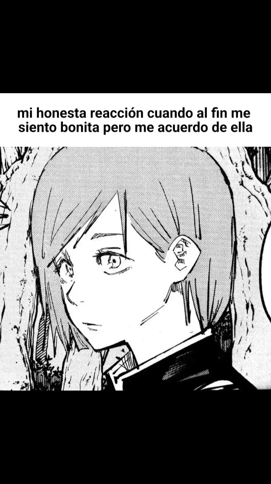 ya me estoy bajoneando ☹️☹️ #jujutsukaisen #kugisakinobara #real #girls 