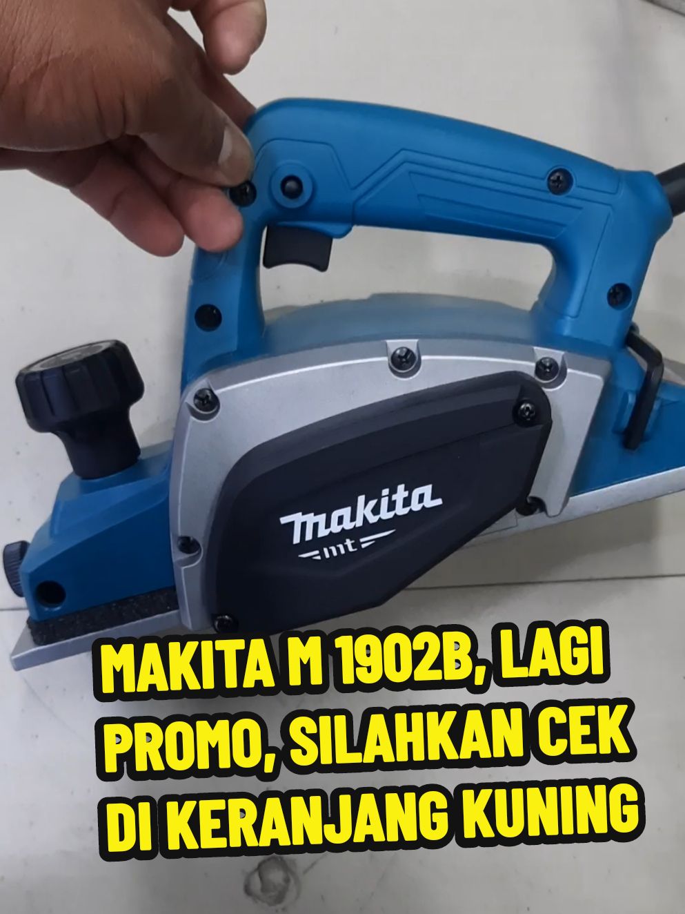 MESIN KETAM MAKITA M 1902 B/ MESIN  HAND PLEANER 3