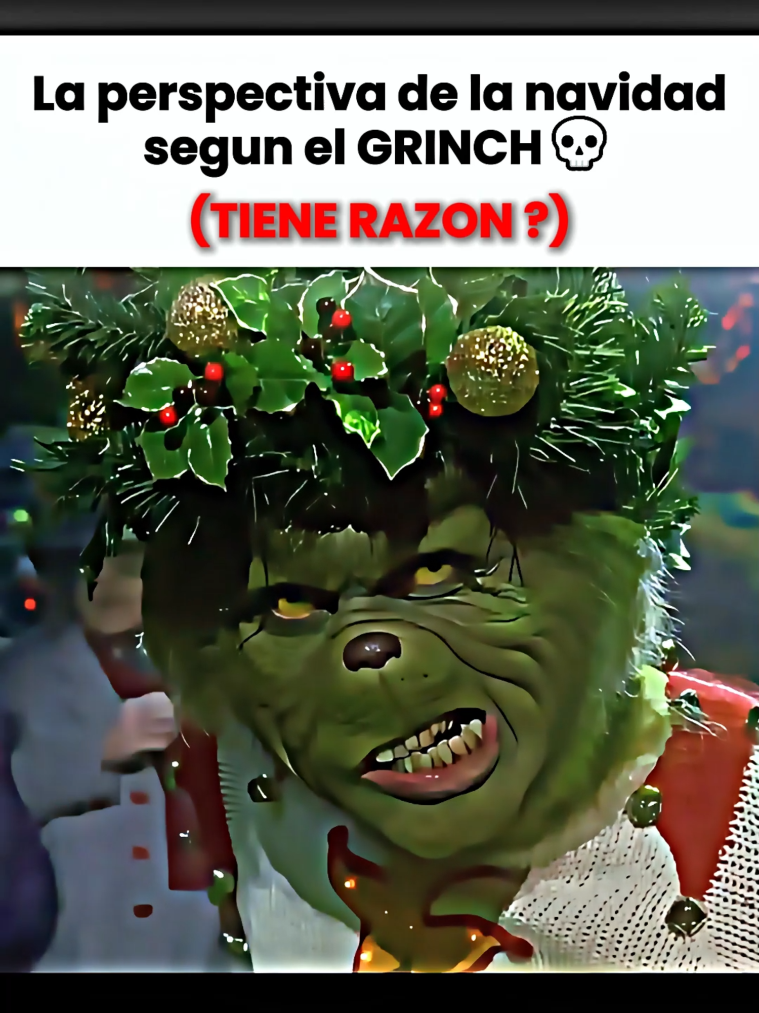 Tiene razon el grinch ?  🍃 #grinch #navidad #nostalgia #curiosidades #clip #peliculas #nostalgia #viral_video #fyp #parati