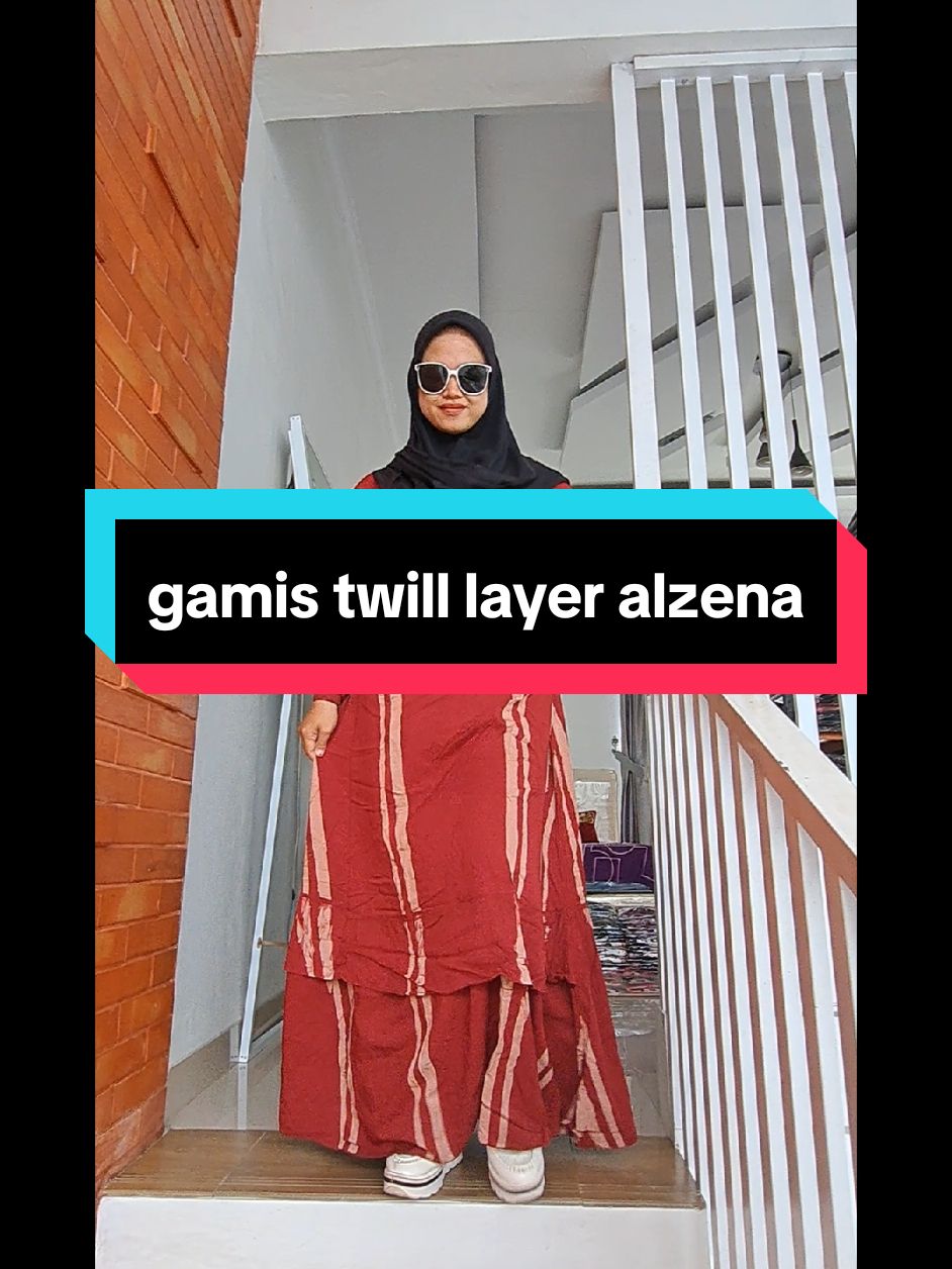 gamis twill layer alzena #twillori #gamistwill #khaylabatik #fyp #khaylabatikpkl #gamis 