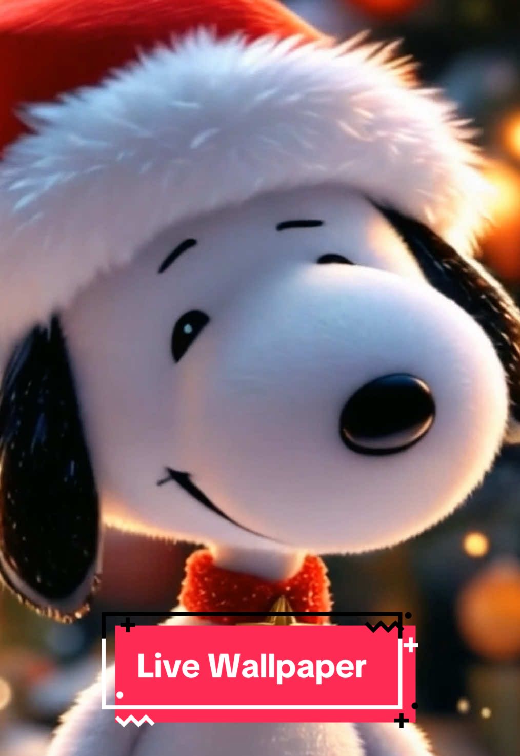 Watch Snoopy call everyone over to come admire his festive doghouse ❤️ It's the perfect way to spread some Peanuts holiday cheer! ✨ #Snoopy #christmas2024 #cute 