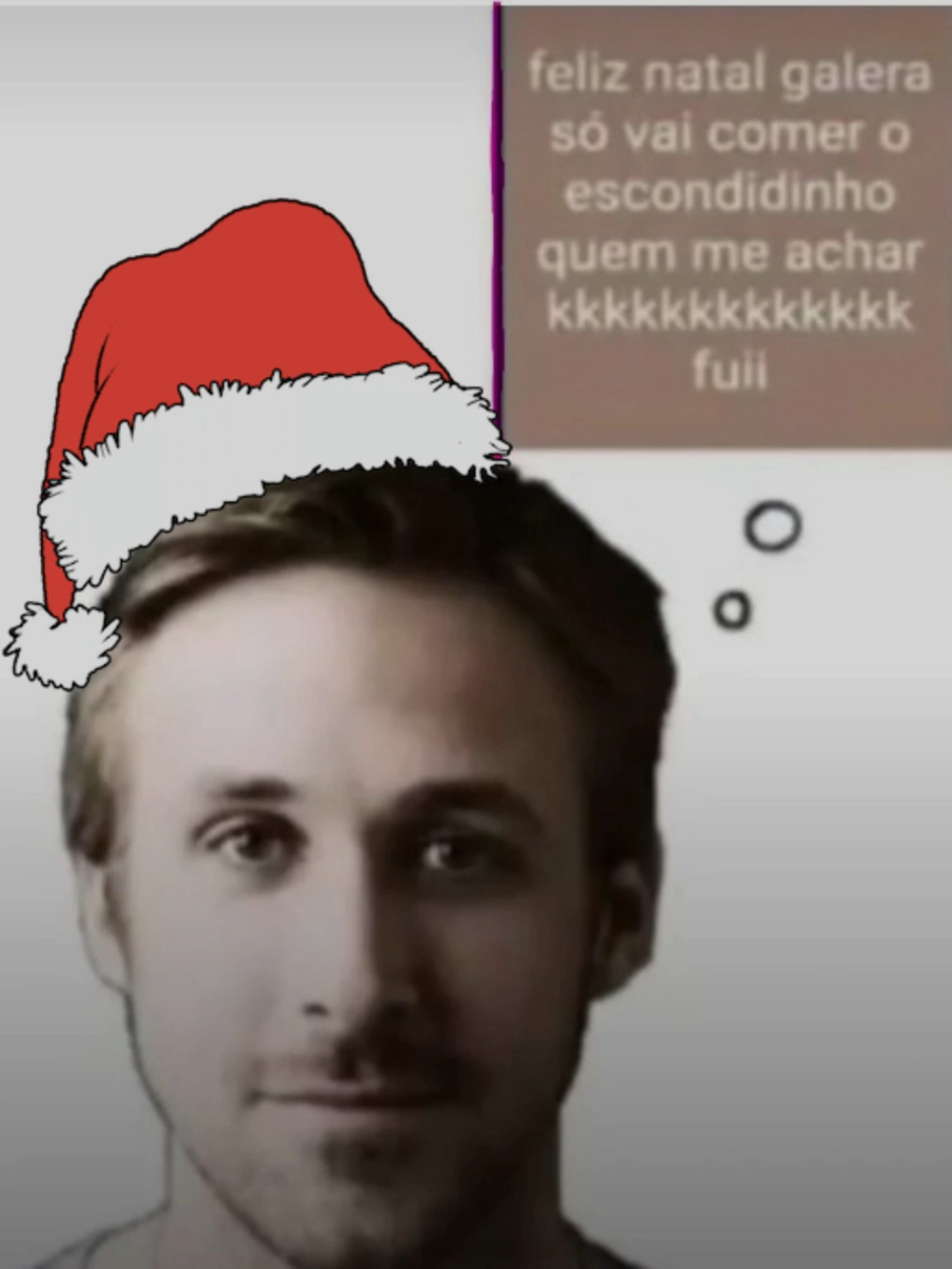 feliz natal galera só vai comer o escondidinho quem me achar ein kkkkkkkkkkkkk fuiiii