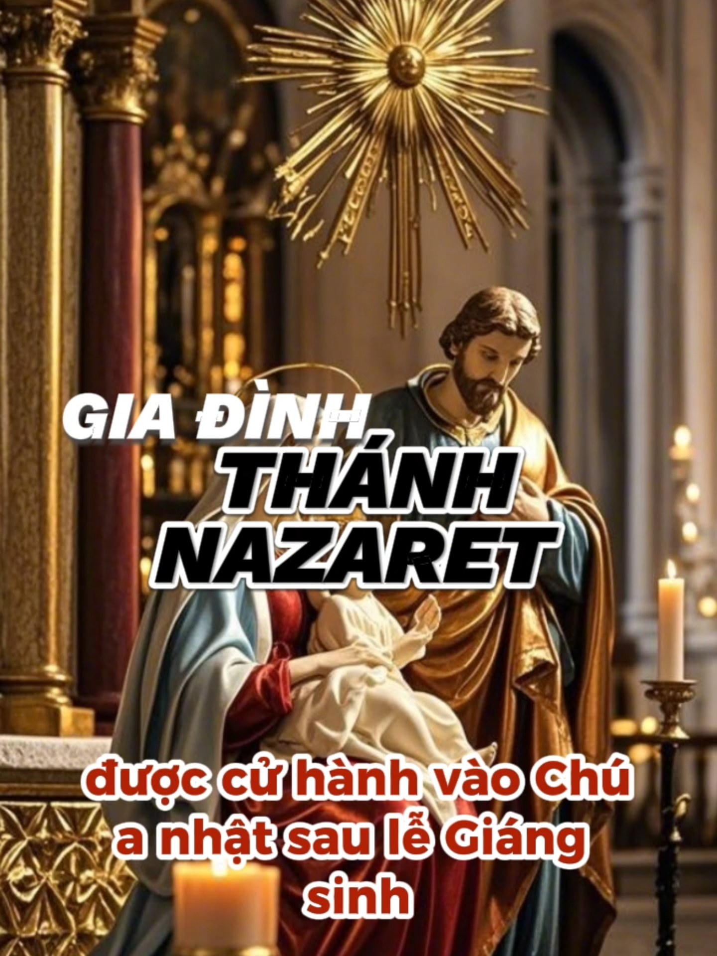 Lễ Thánh Gia, được cử hành vào Chúa Nhật sau Lễ Giáng Sinh, là dịp để các gia đình Công giáo hướng lòng về gia đình Nazareth – nơi Chúa Giêsu, Đức Maria và Thánh Giuse đã sống một cuộc đời bình dị, thánh thiện. Gia đình Thánh Gia không chỉ là biểu tượng của sự thánh thiện, mà còn là nguồn cảm hứng gần gũi cho mọi gia đình, giúp chúng ta tìm thấy sức mạnh trong tình yêu và đức tin giữa những thử thách của cuộc sống.#nhathovinhthuy #giaoxuvinhthuy #loichuahangngay🙏❤️🥰 #gxvt2024 #GIATHAT #GIADINHTHANHGIA #GIADINHNazareth #giadinhnazaret