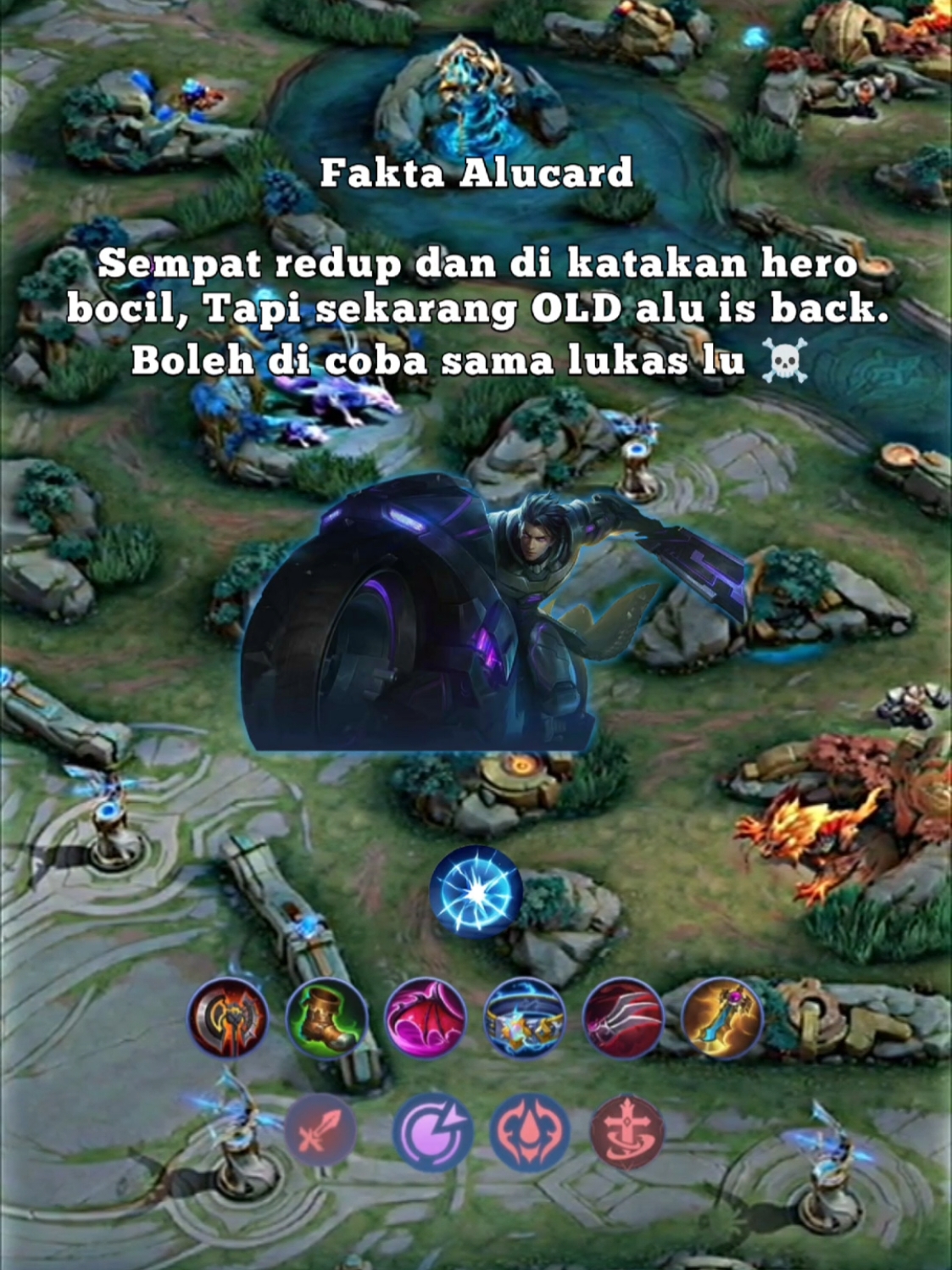 Selagi rose gold meteor belum di nerf, Semua hero bawa sini 💀#MLBBM6 #MLBBM6TorchRelay #GreaterThanEver #alucard #mlbb #mobilelegends 