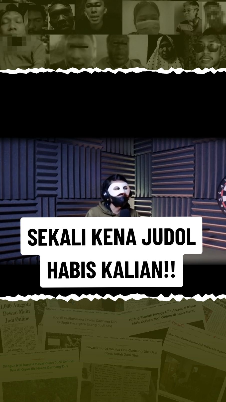 Jangan pernah sekali-kali sentuh judol. Sekali kalian sentuh habis kalian.  #stopjudol #berhentijudol #jangansentuhjudol #komdigi #penipuan #settingan #suksesbutuhproses 