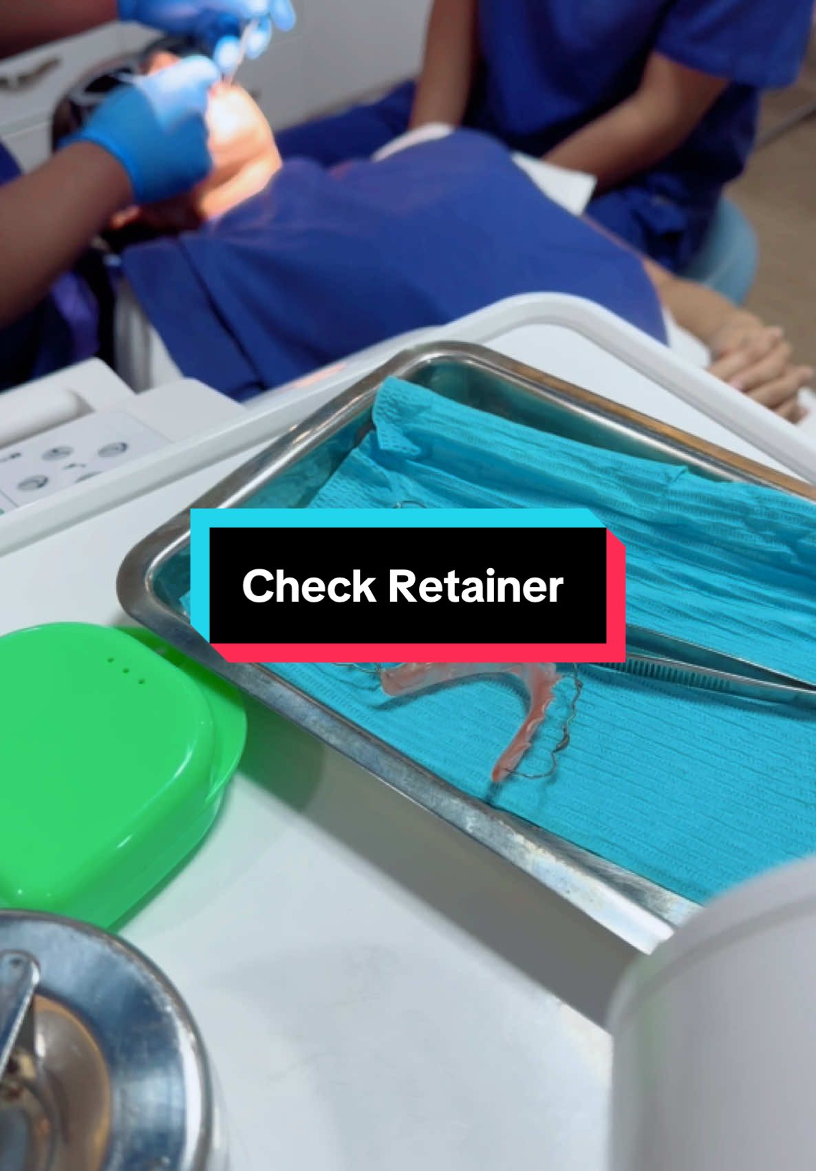 Check up Retainer #គ្លីនិកធ្មេញគ្រេតស្មាល #greatsmiledentalclinic #ព្យាបាលធ្មេញ #teamធ្មេញដែក #fyp #ពត់ធ្មេញ #braces #ធ្មេញដែក 