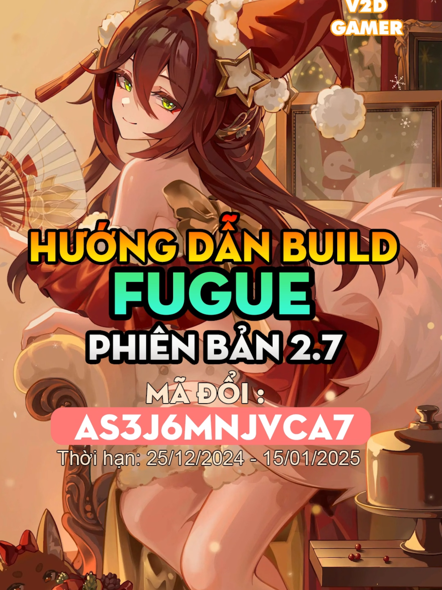 Build Fugue phiên bản 2.7 #HonkaiStarRail #hoyocreators #fugue #hsrguide #tingyun #v2dgamer