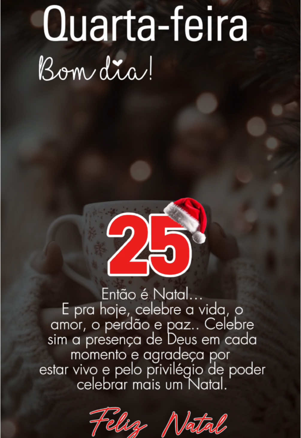 #CapCutMotivacional #natal #InstaStory #feliznatal #CapCut #bomdia #quarta 