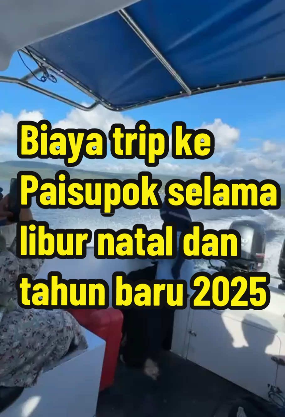 Biaya trip ke Paisupok selama libur natal dan tahun baru. #paisupok #liburnataldantahunbaru #tiktoktravel #sulawesitengah #wonderfulindonesia #liburpanjang