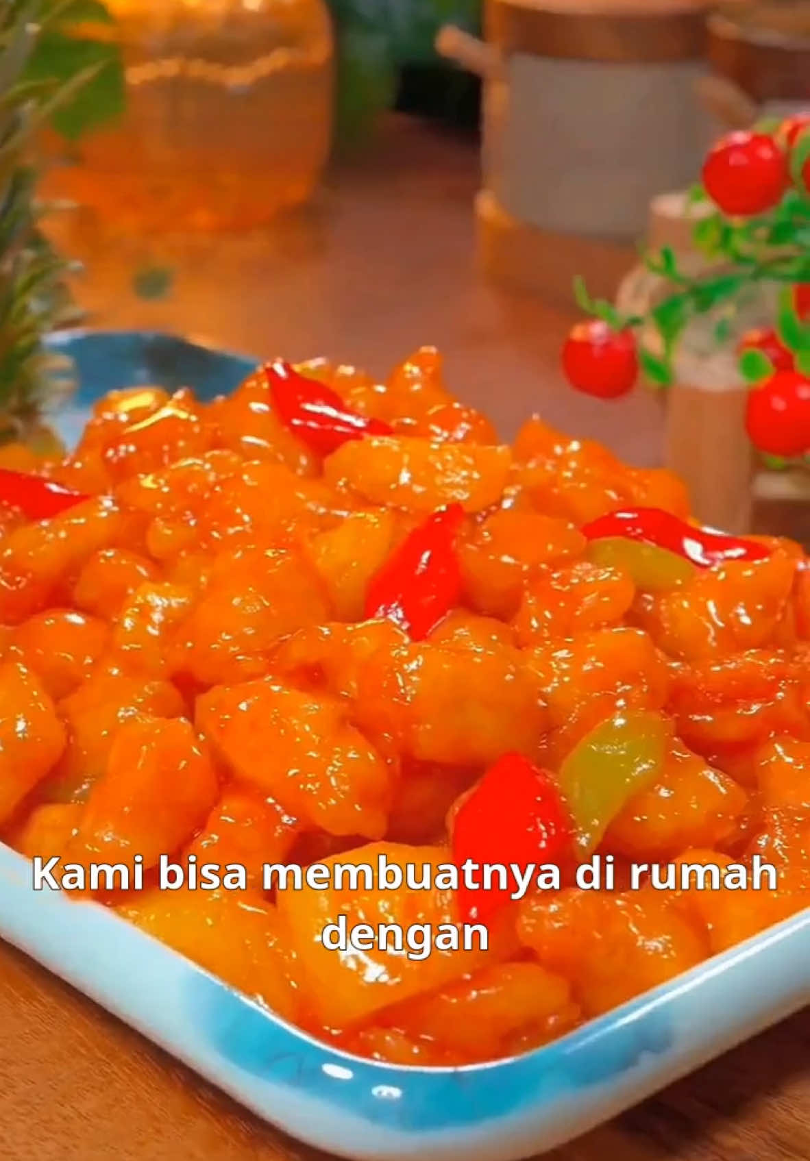 Saya tidak menyangka bahwa spesialisasi hotel dapat dengan mudah dibuat di rumah. Sangat mudah untuk membuat #saus asam manis #belajar memasak #makanan #populer #memasak rumahan #berbagi makanan coklat 