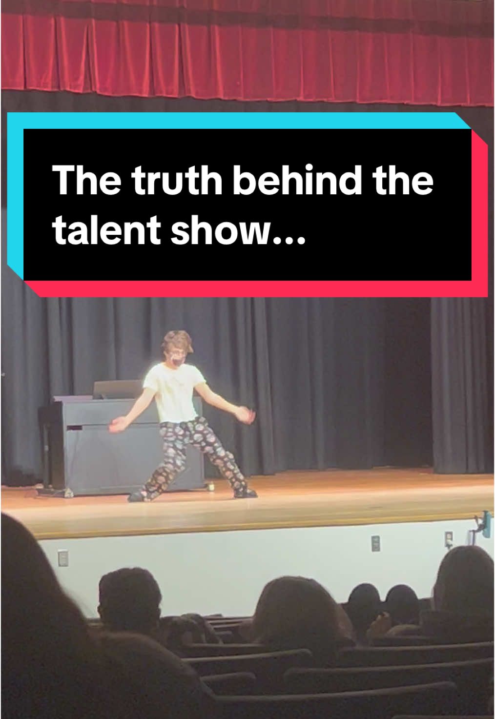 Here's the truth behind those videos you've probably seen... #talentshow #maddoxisbussin #maddoxtalentshow 