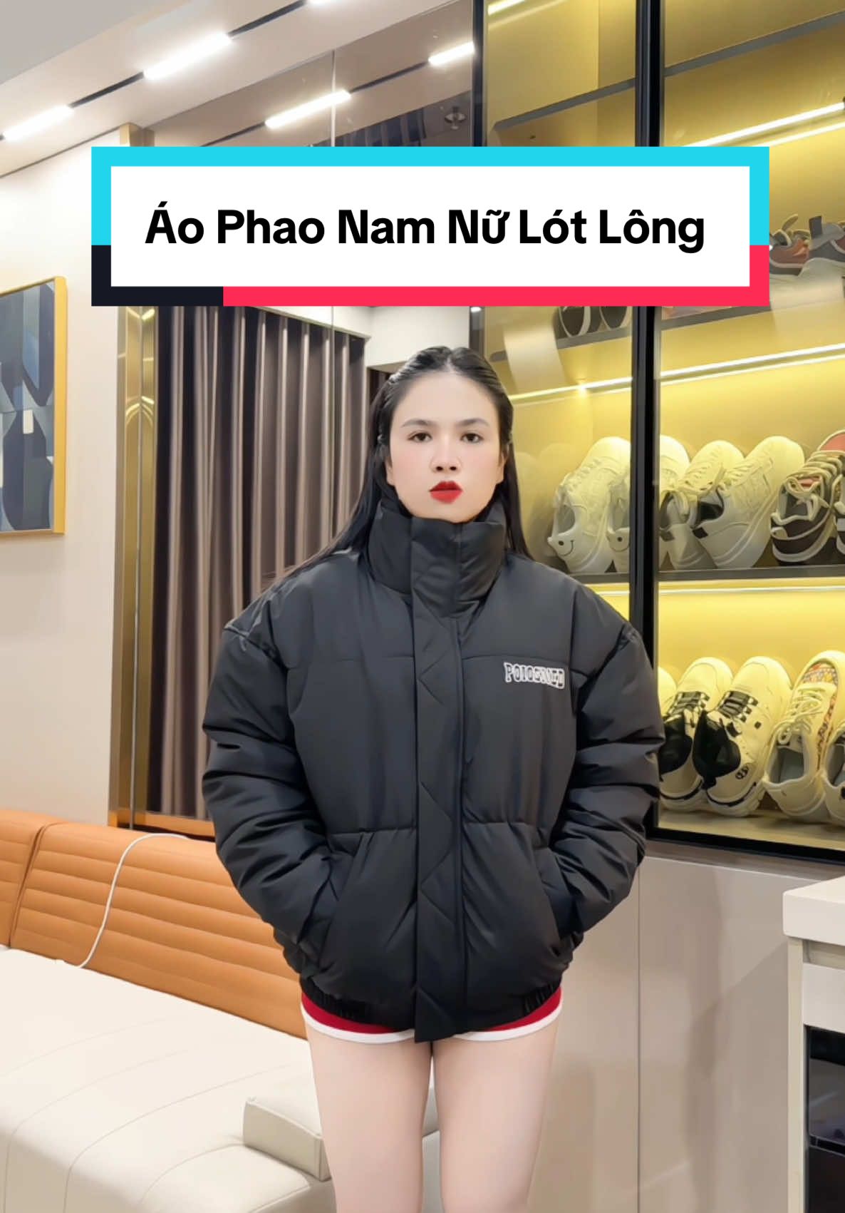 Áo Phao Nam Nữ Lót Lông 