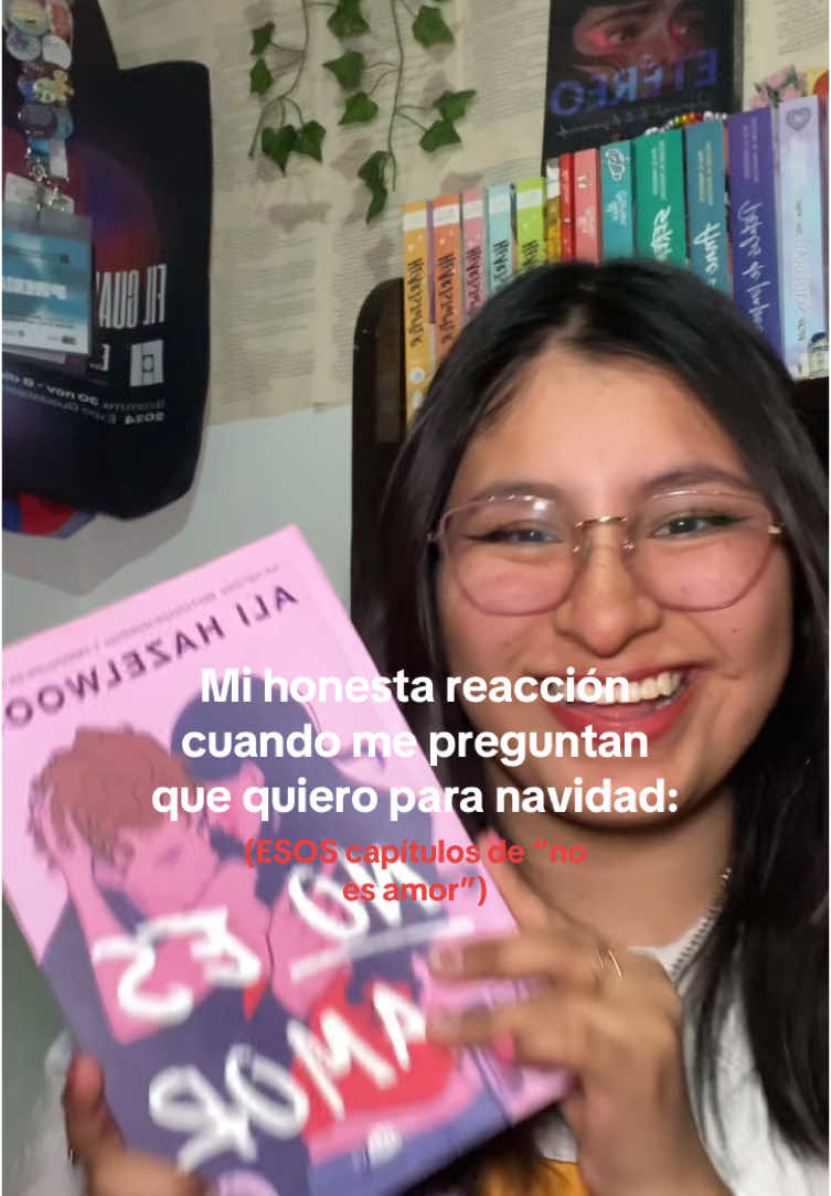 Ali nunca descepciona en esas escenas🙂‍↔️☝🏻 #BookTok #booktokvisible #alihazelwood #notinlovealihazelwood #notinlove #romance #arianagrande #librosen60seg #christmas #🎄 #navidad #libroslibroslibros #librostiktok 