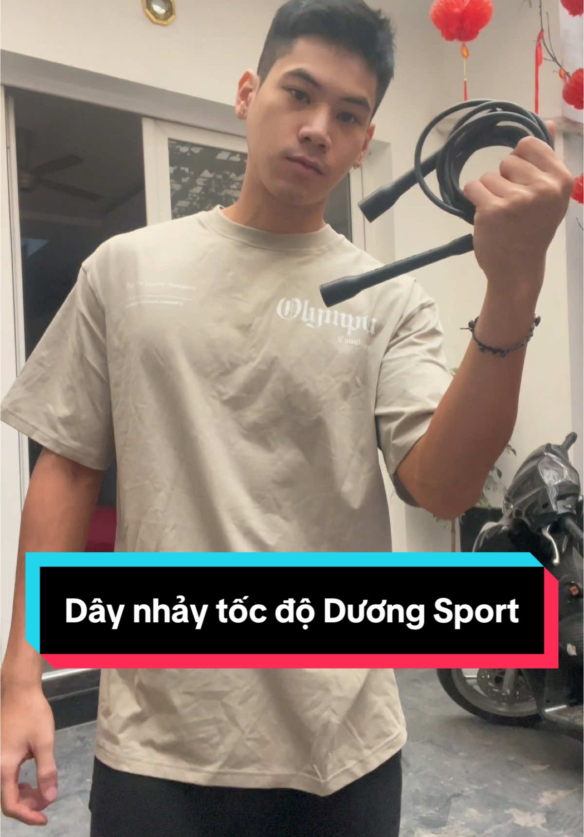 dây nhảy cho ae nhá #gym #GymTok #aesthetic #Fitness #daynhay #jumprope #duongsport #fyp #xuhuong #viral 