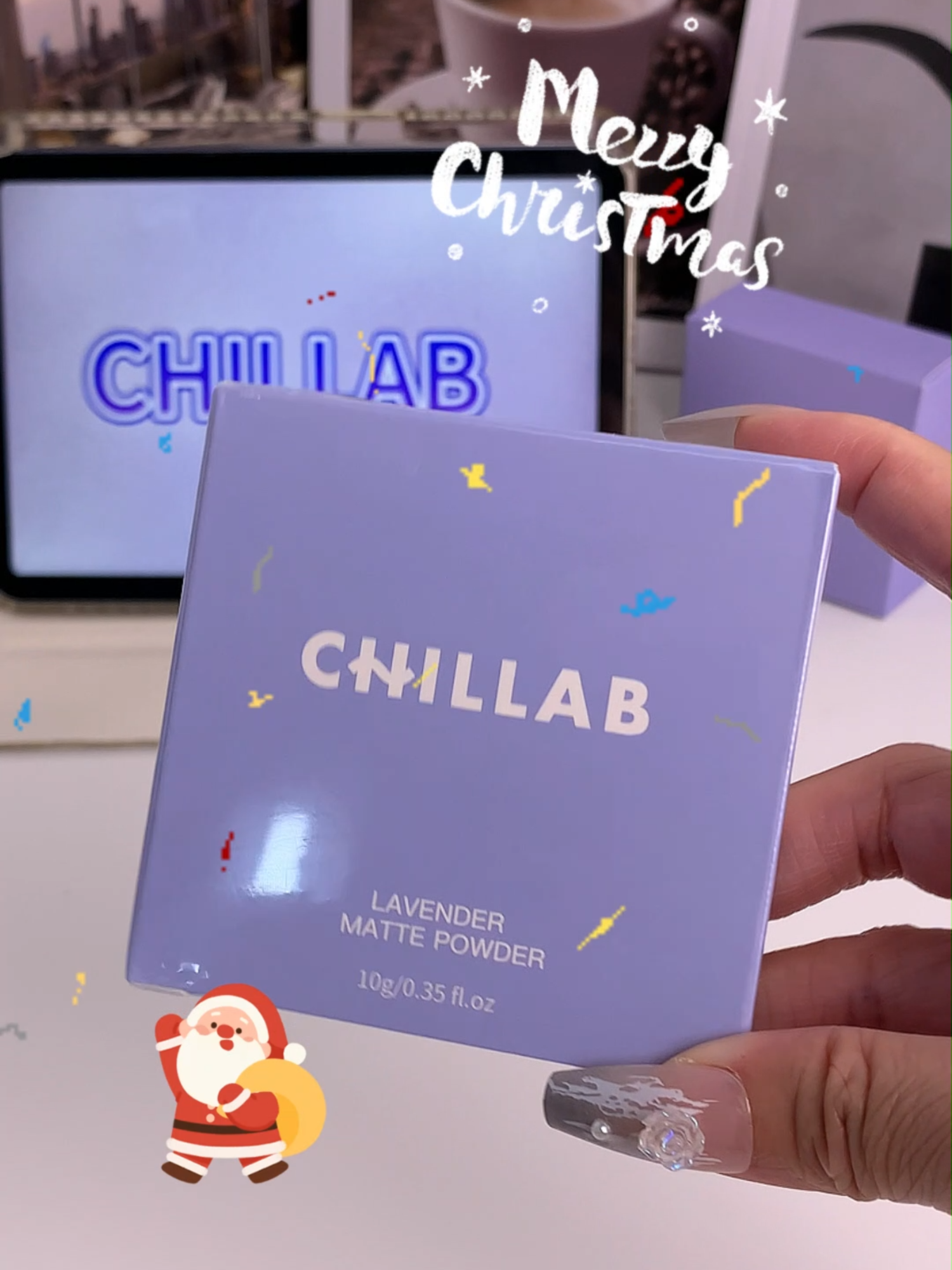 ของขวัญคริสต์มาสที่คนผิวมันต้องอยากได้! แป้งคุมมันตัวนี้เลย!#แป้งคุมมันchillab #แป้งม่วงคุมมัน #chillabthailand #ราคาดีทุกวัน #TikTokShopสิ้นปีเปิดตี้พาช้อป #chillabแป้งคุมมัน #ของดีต้องบอกต่อ #แป้งคุมมัน