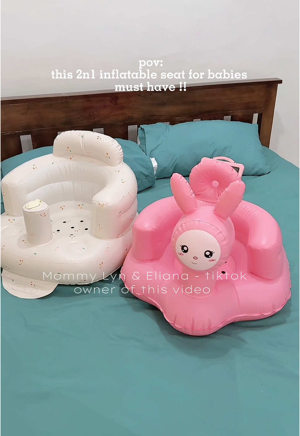 Inflatable chair for baby ✨ #babymusthave #inflatable #inflatablechair 