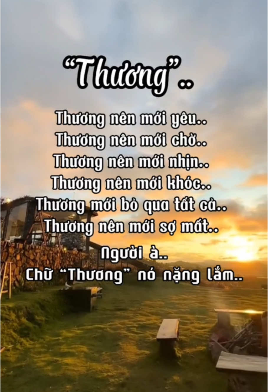 “Thương..” #tamtrang #tamluotqua #buon #xuhuong 