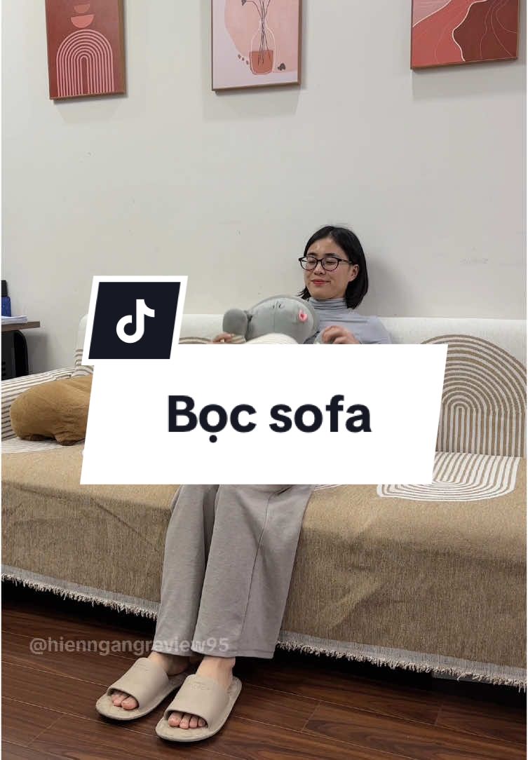 Vải bọc sofa đẹp đỉnh các bác ơi #vaibocsofa #bocsofa #halan_store_vn #review #hienngangreview✅ #xuhuong #viral 