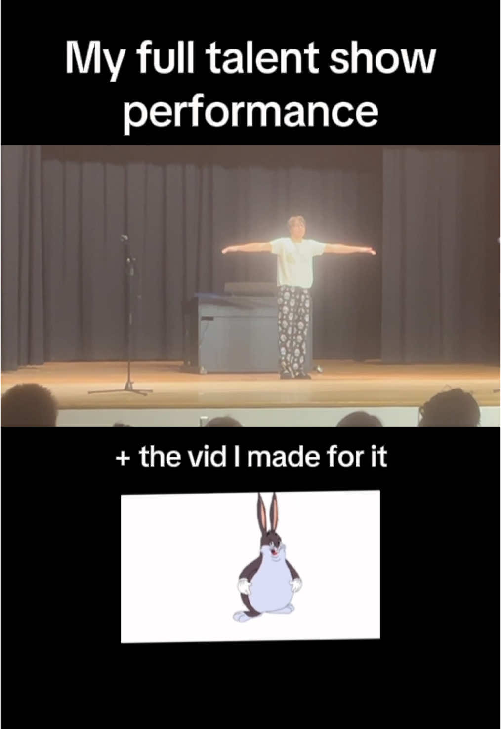 Enjoy (as much as my classmates did) #talentshow #maddoxisbussin #maddoxtalentshow #dankmemes 