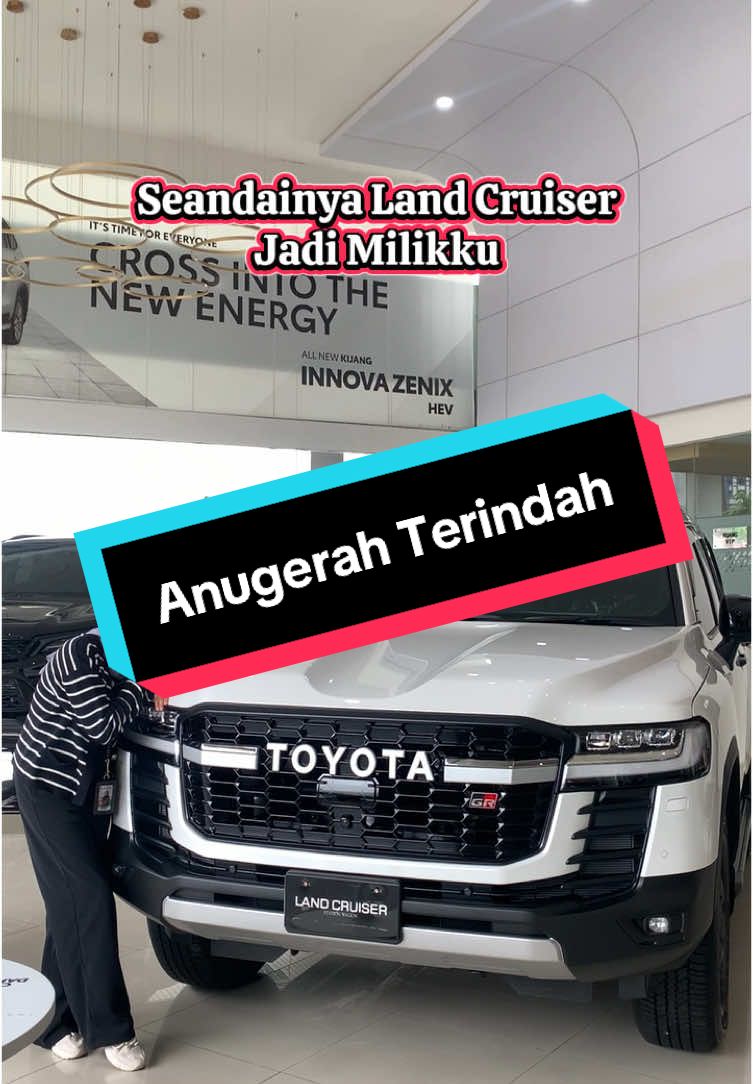 Bermimpilah setinggi tingginya   🤭🤭🤭 #salestoyotaalauddin#toyota#landcruiser 