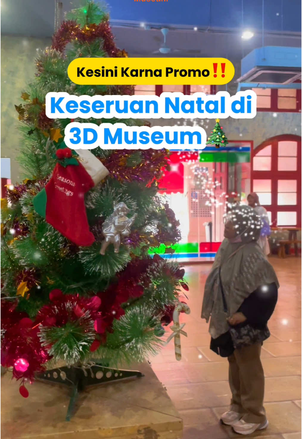 🎄Suasana natal penuh kejutan di Magic Art 3D Museum✨ Beli 5 GRATIS 1 Tiket🤩‼️ Magic Art 3D Museum bakal bikin liburan kalian nggak ngebosenin 🎟️ Promo 25-26 Desember aja. Jangan sampai nggak kebagian tiket! Pembelian tiket langsung di kasir yaa🙌🏻 💵 : Rp 45.000/orang 📅 : Buka Setiap Hari (Senin - Minggu) 🕙 : 10.00 - 19.00 WIB 📍 : Kota Tua Jakarta - Gedung Kerta Niaga. Jl. Kali Besar Timur No. 9, Pinangsia, Tamansari, Jakarta Barat 11110  Save dan share video ini ke orang yang mau kamu ajak seru2an bareng disini😍🙌🏻 #MagicArt3DMuseum #3DMuseum #Museum #museumgratis #HorrorHouse #rumahhantu #hauntedhouse #ghost #rumahhantujakarta #infodiskon #bundling #promo #promomei #paketpromo #infopromo #promonatal #nataru #promonataldantahunbaru #natal2024 #promodesember