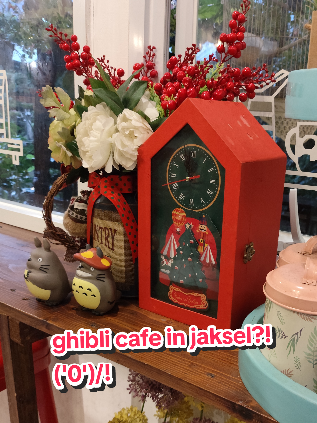 sudah pernah coba ke ghibli cafe yang satu ini belum? 🤔 check it out! ♡(*´ω｀*)/♡ 📍 Mandira's Garden, Jl. Kemang Timur No.55, Bangka, Kec. Mampang Prpt., Kota Jakarta Selatan #fyp #fy #fypage #fypシ #xyzbca #foryou #foryoupage #ghibli #nostalgic #childhood #calm #healing #vacation #cafe #cafetaria #fantasy #studioghibli  #coffee #latte #family #friends #indonesia #jakarta #jaksel #jakartaselatan 