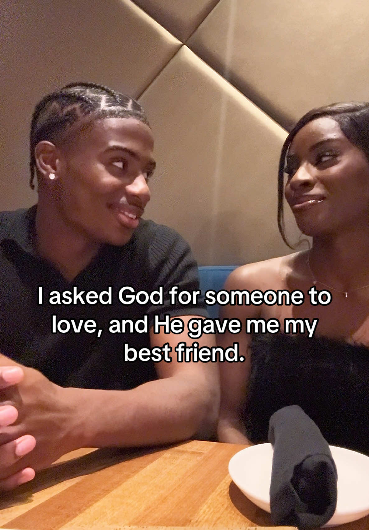 Match made in heaven 🥹🤍🎀 #madeforeachother #couplestiktok #lovewins #christiancouple #highschoolsweethearts #ilovemybf #ilovemygf #xyzcba #xyzbcafypシ #abcxyz #relatable #tracklove #viralvideos #datenight #foryoupage❤️❤️ #blackcouple 