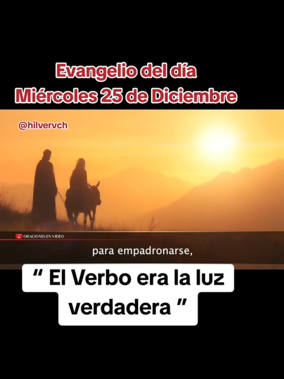 Evangelio del día  Miércoles 25 de Diciembre del 2024. #Evangelio #Evangeliodeldia #Dios #Navidad #feliznavidad🎄 #feliznavidad #comparte #bendiciones 