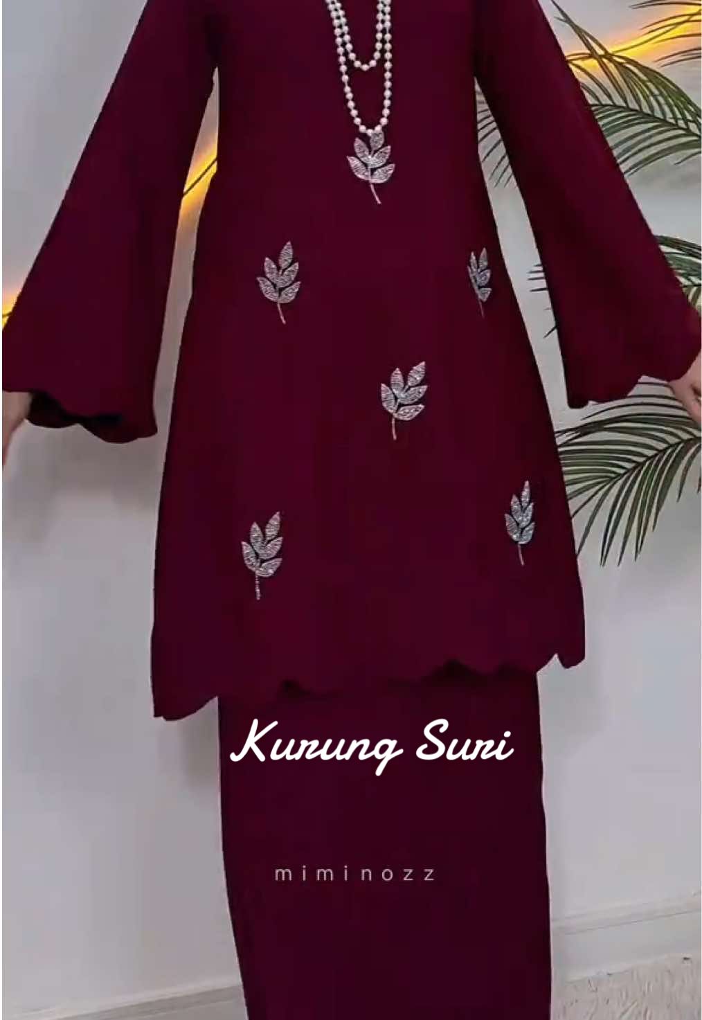 Koleksi terbaru. Kurung Riau scallop Suri ♥️✨ #bajukurung #kurungriau #kurungraya #kurungcantik 