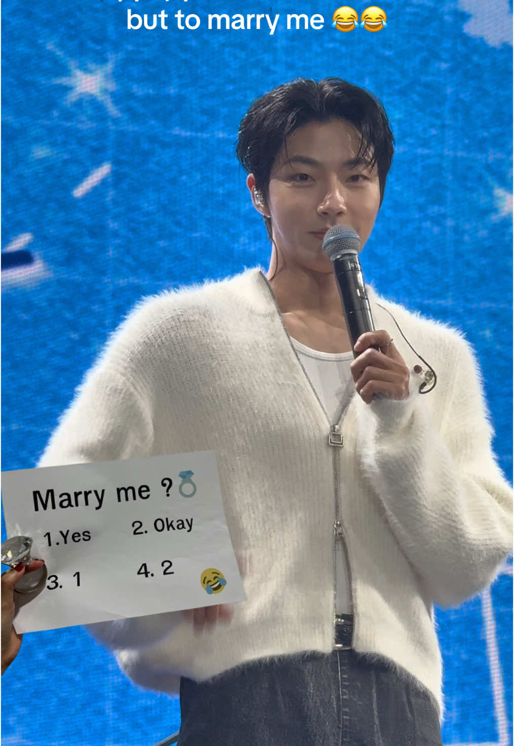 Oppa, you have no choice but to marry me hahaha.💍😂 #HIY_IN_LOVE_BKK #ฮวังอินยอบ #HWANGINYOUP #황인엽 