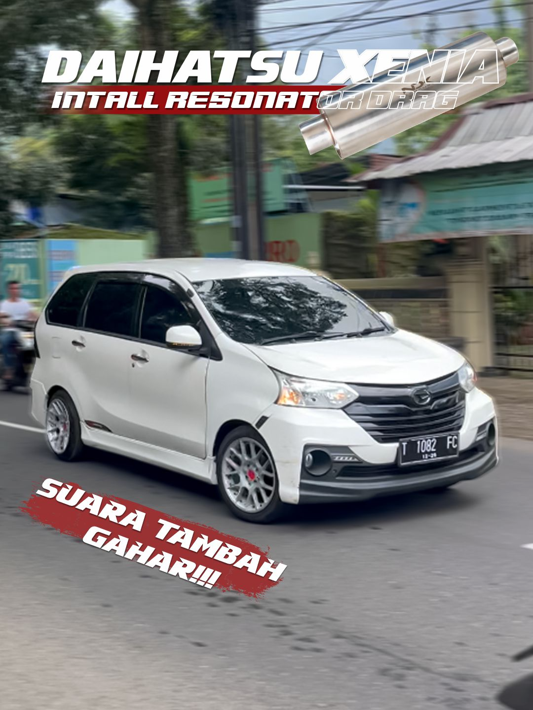 Suara makin gahar setelah ganti resonator 🔥🔥 Muffler DK-01 V3 di padukan dengan Resonator Drag memang ajib🤤😋 #daihatsuxenia #xenia #xeniamodifikasi #avanza #avanzaxenia