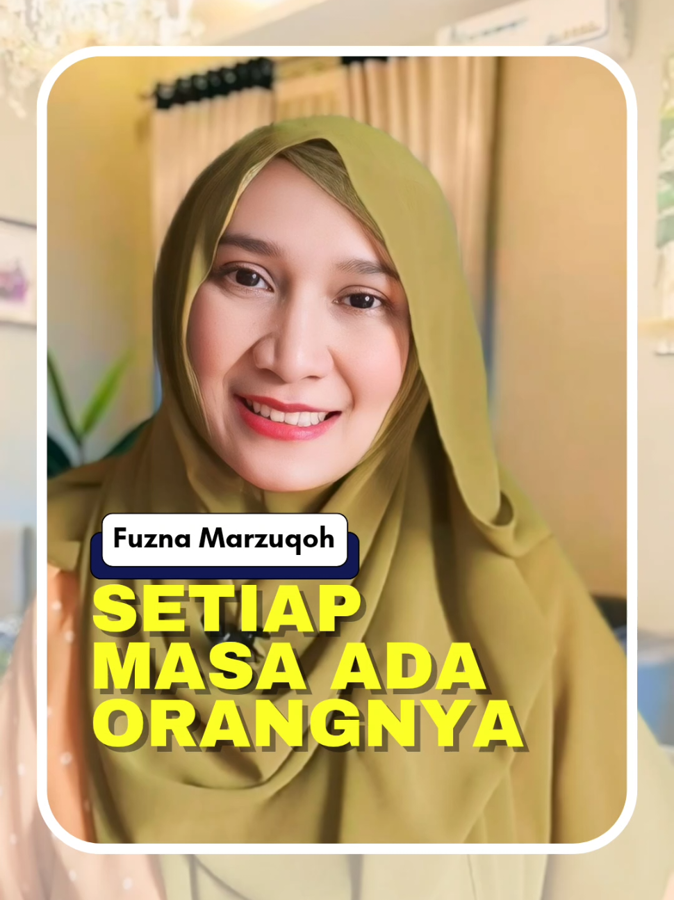 Setiap masa ada orangnya, setiap orang ada masanya. #fuznamarzuqoh #inspiringglobaltrainer #motivasi #inspirasi 