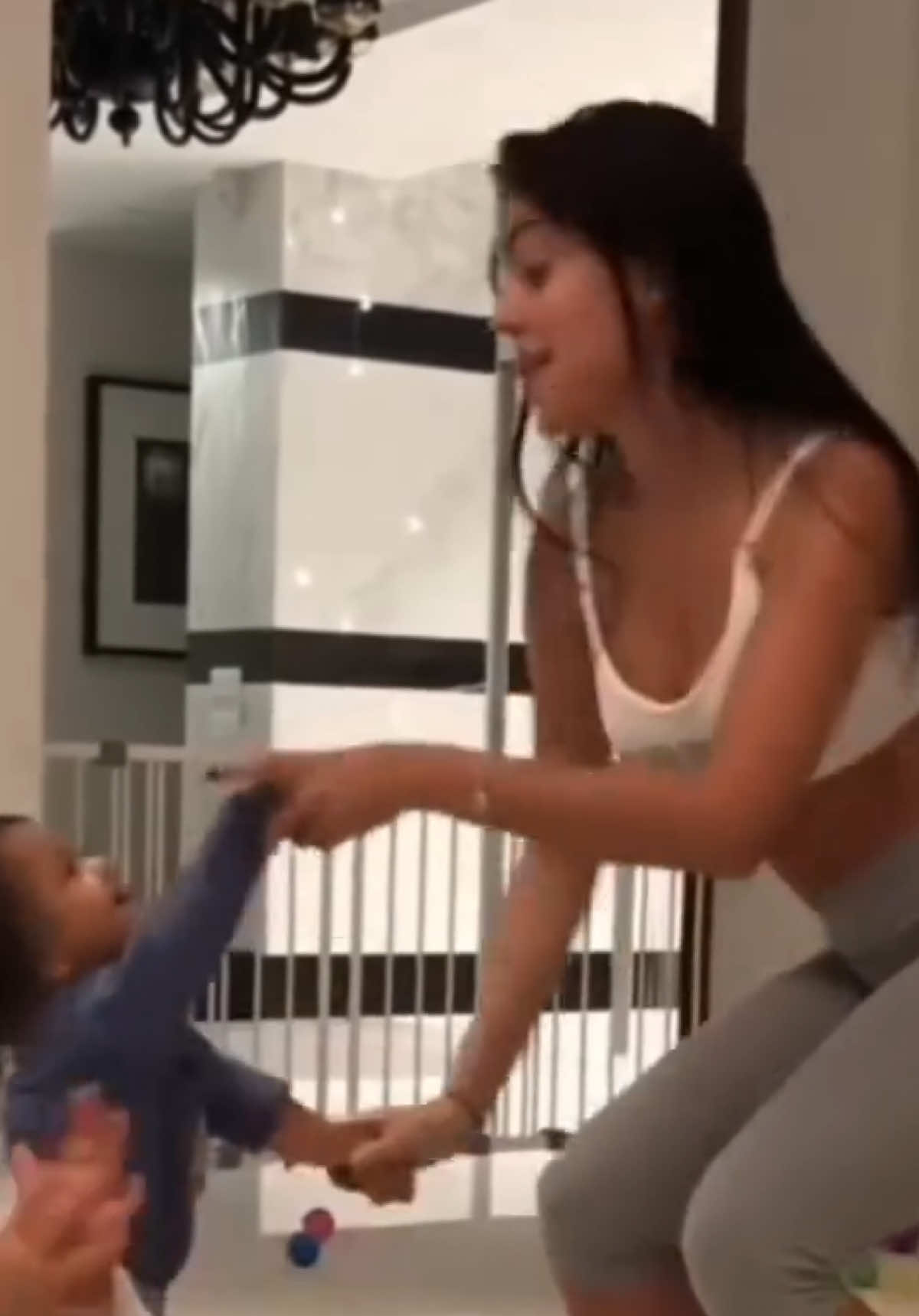 TikTok POV: Georgina Rodríguez shares a heartwarming dance session with her children, filling the room with joy and laughter! 💃👧👦 Family moments that melt your heart. ❤️ ✅ Dancing with her little ones, creating unforgettable memories 🌟 ✅ Showcasing her moves and motherly love 💕 ✅ Inspiring family goals with every step 👣 ✅ A glimpse into the loving Ronaldo household 🏠 #fyp #foryou #viral #trending #GeorginaRodriguez #FamilyDance #MomLife #TikTokMoments #CuteKids #FamilyGoals #Heartwarming #DanceWithKids #CelebrityFamily #CR7Family #MotherhoodMoments #JoyfulTimes #TikTokTrending #ViralFamily #ParentingGoals #LoveAndLaughter For a visual treat, check out this adorable moment of Georgina dancing 