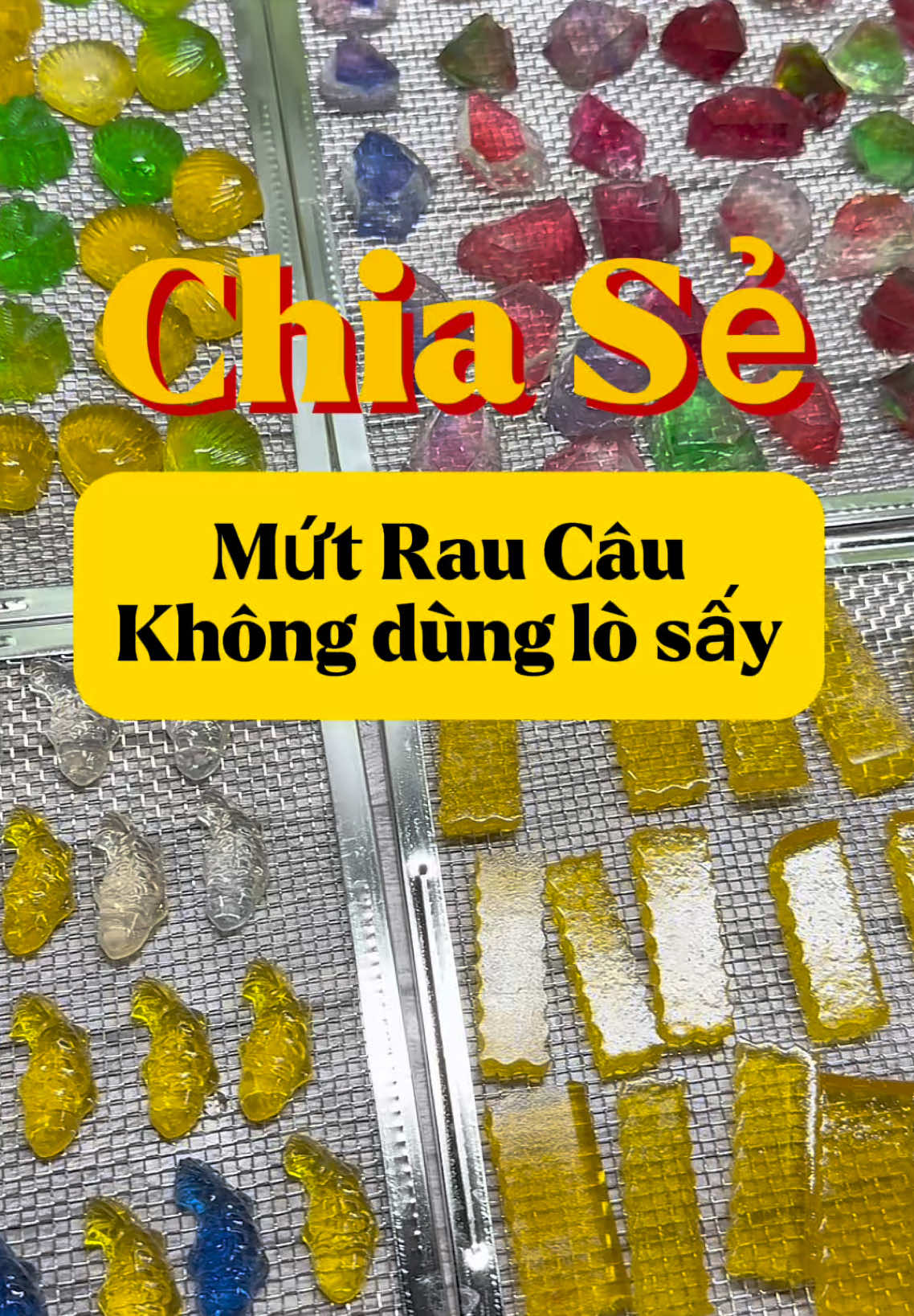 Công Thức Mứt Rau Câu Không Cần Lò Sấy #LêThư #tiemnhaan68 #raucau #chiasekinhnghiem #flypシ #Ancungtiktok 