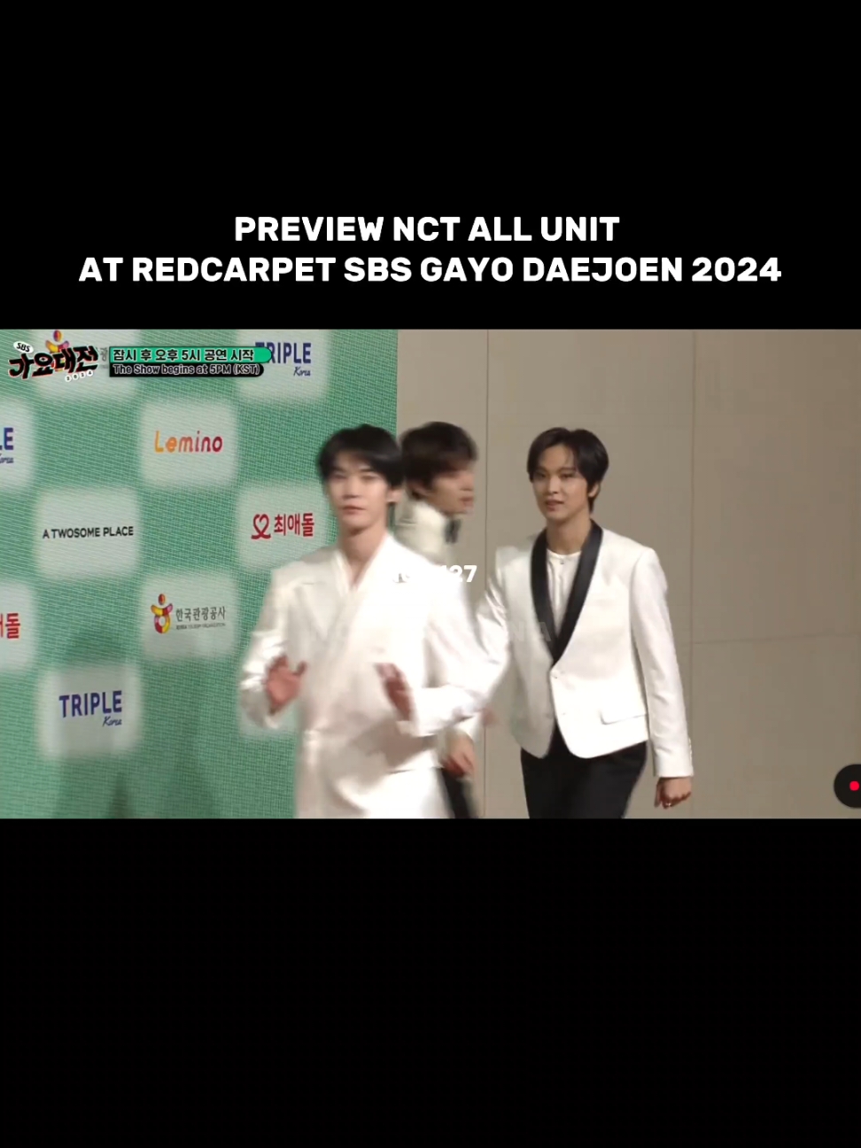 Preview NCT redcarpet SBS gayo daejoen 2024 #nct127 #nctdream #wayv #nctwish #doyoung #mark #kun #sion #nct #sbs #gayodaejoen 