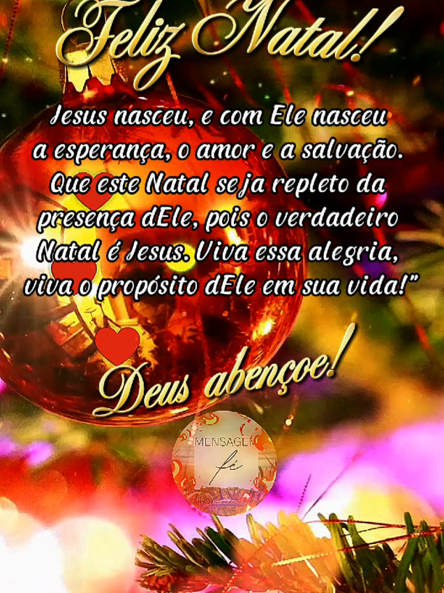 Feliz natal, Deus abençoe  #bomdia #gratidao  #mensagem #motivacao #Deusnocomando #status #bomdiacomDeus #natal #feliznatal #jesus 