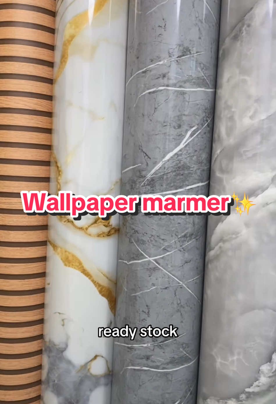 Wallpanel Vinyl Marble jumbo ukuran 120cm x 280cm #wallpaper #wallpapermarmer #wallpaperjumbo #backdrop #wallpaperdinding #marmer #yearandsale