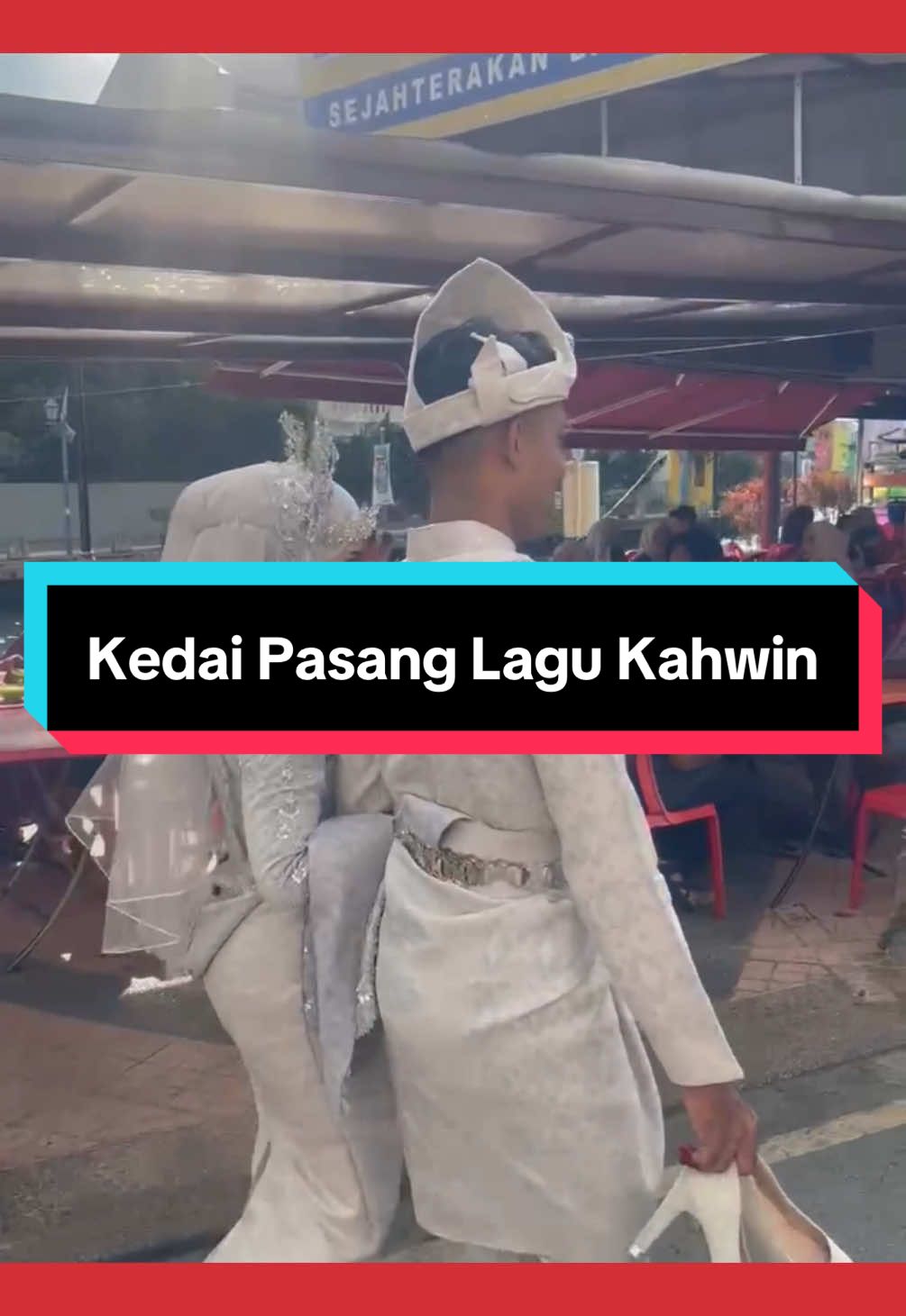 Fuhhh steady kedai pasangkan lagu kahwin  📹 @ahleng🚀  #kahwin #alamak #melaka #lagu #selamat #pengantin #baru #fyp #viral #trend 