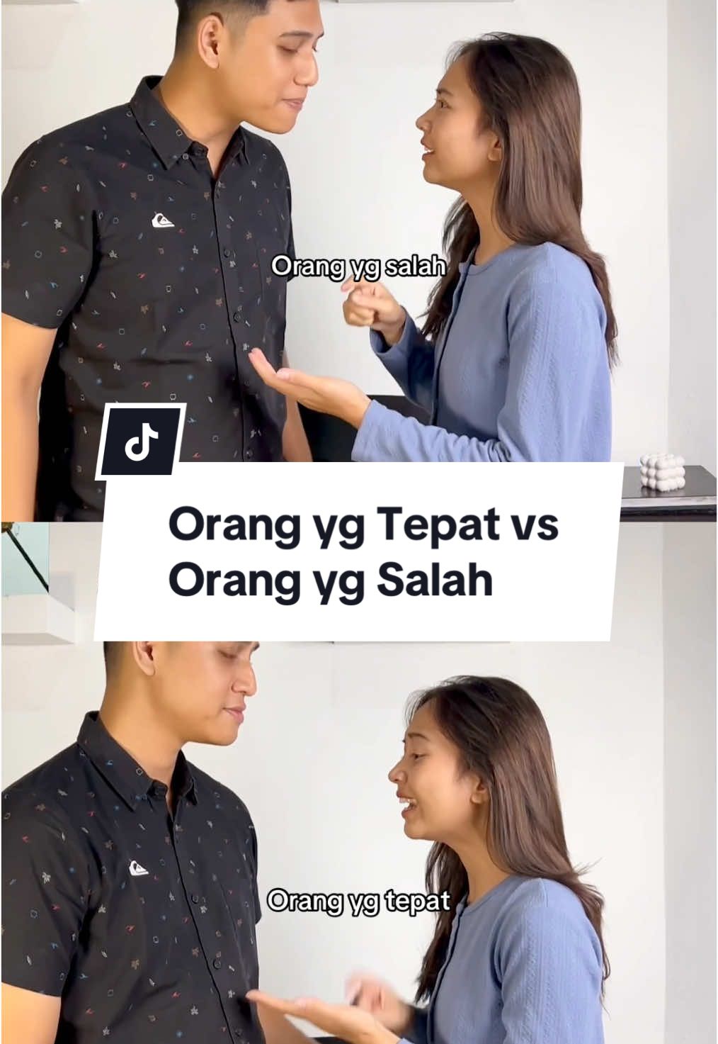 Jangan salah pasangan!! Nnti cape sendiri 🥲 #couplesgoals #suamiistri #pasutrimuda 