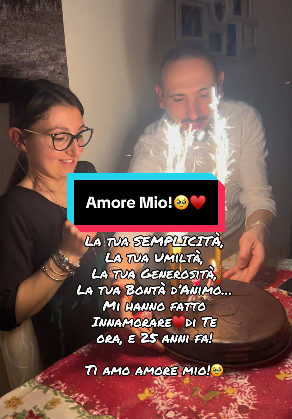 Non cambiare MAI amore Mio!🥹♥️🙏🏻… Ti Amo!♥️… #regalo #sorpresa #compleanno #family