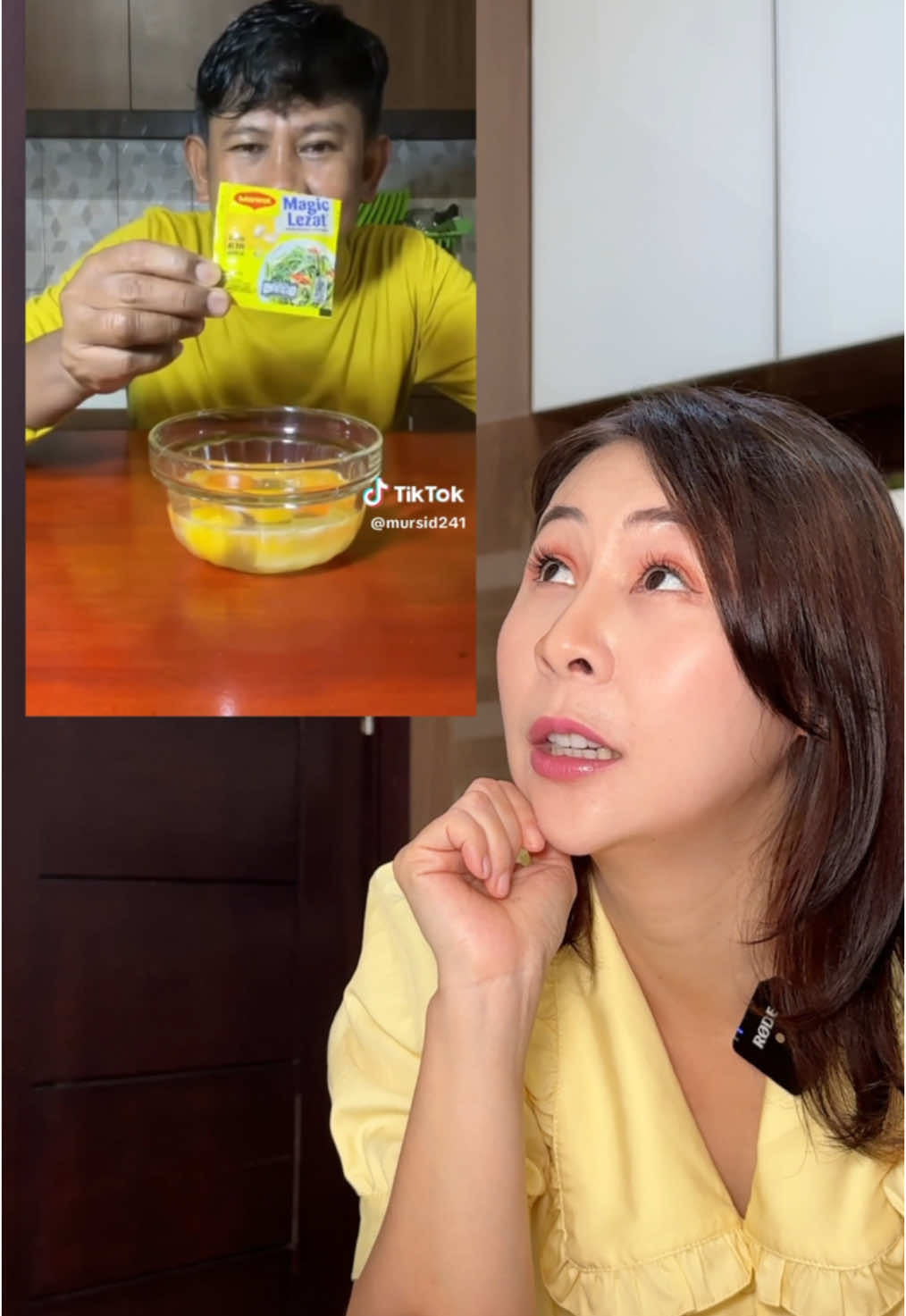 #stitch ngeliat video @Mursid bikin telur magic. Sekarang nggak bingung lagi kalo mau masak menu telur soalnya ada Maggi Magic Lezat. Cobain langsung deh Magic nya. #MaggiMagicLezat #PastiPakaiMagic  @Maggi Indonesia 