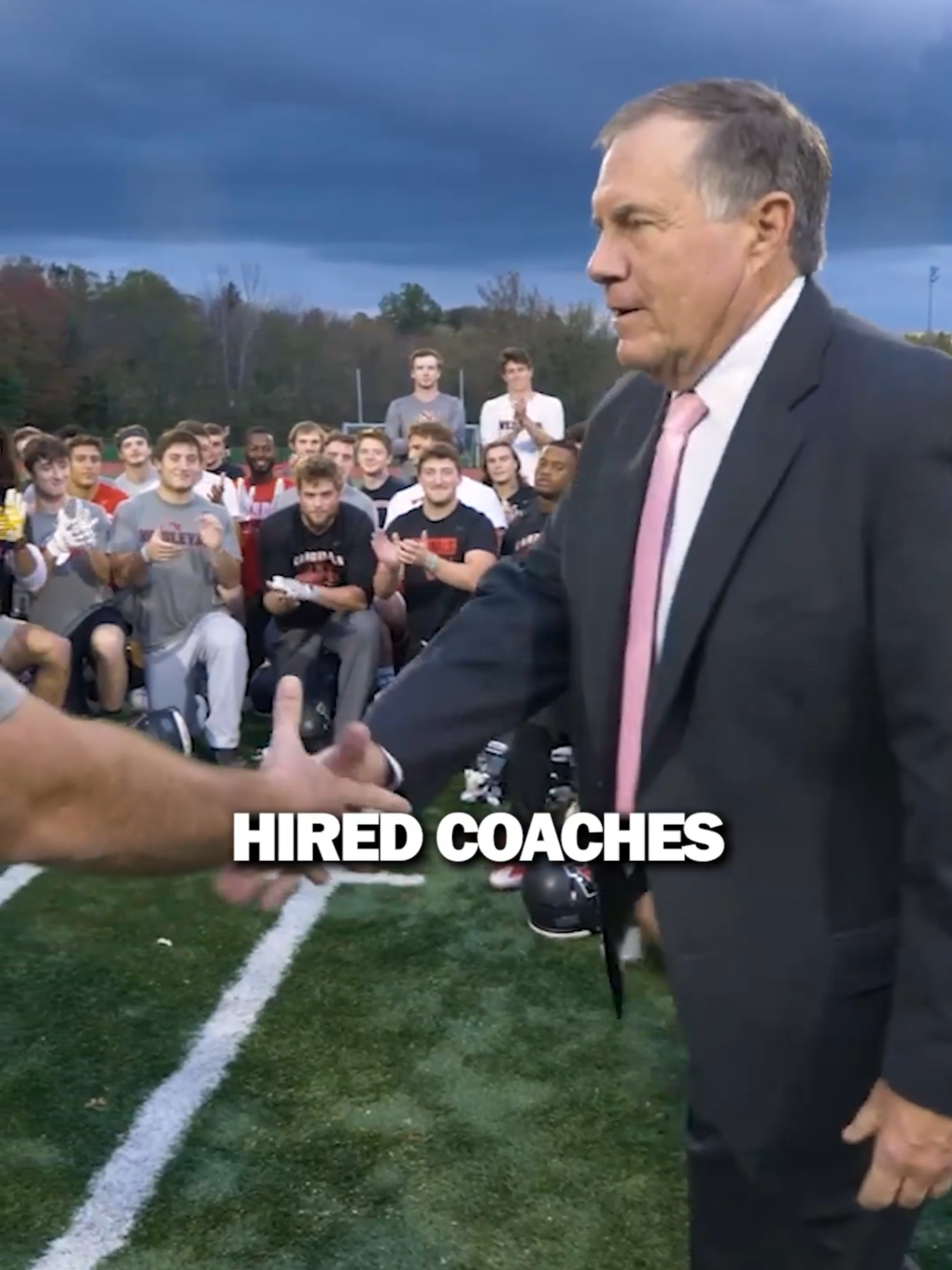 Belichick's first love was lacrosse?! 🥍 #billbelichick #UNC #nfl #lacrosse #patriots