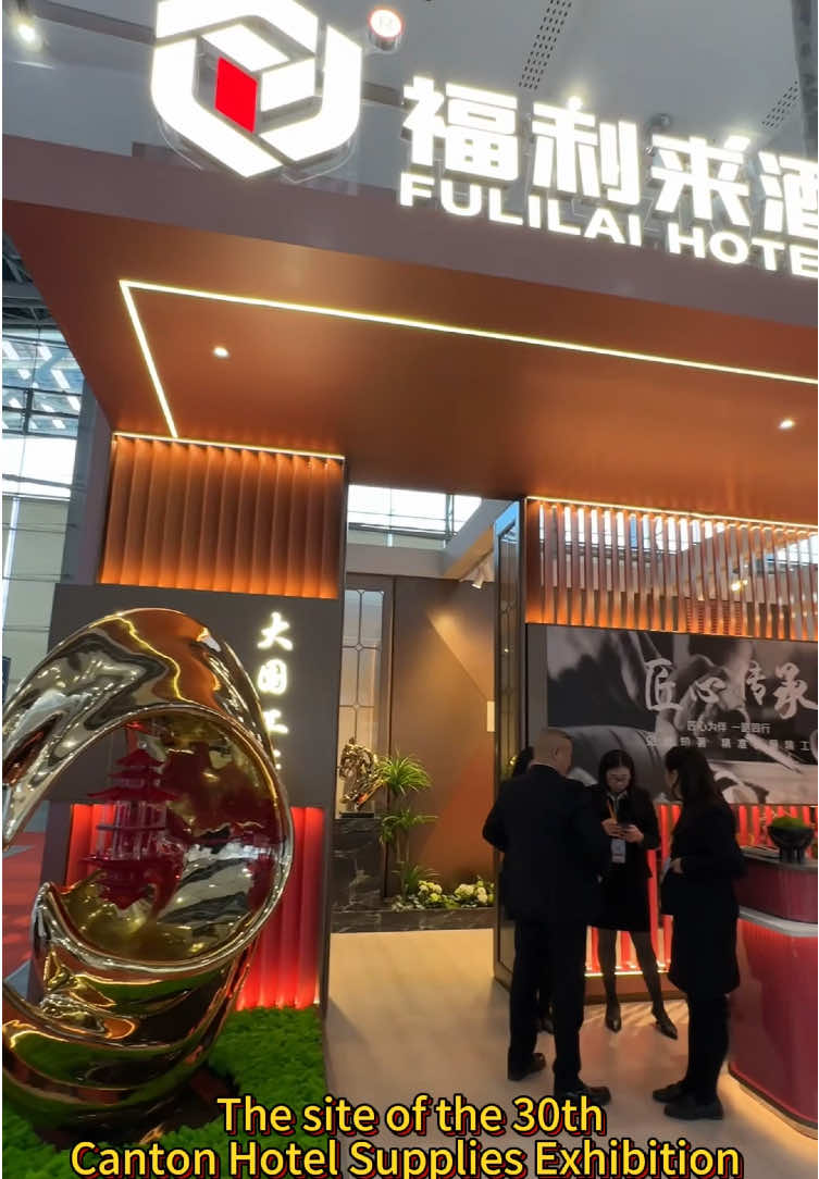 Fulilai Hotel Furniture ‘s booth site !! Do you like the one-to-one model room according to the standards of five-star hotels?#hotelfurniture #furniture #hotel #chinafurniture #manufacturer #fulilai #hotelsupplies #chinafactory #customized #customization #customhotelfurniture #fivestarhotel #cantonfair 