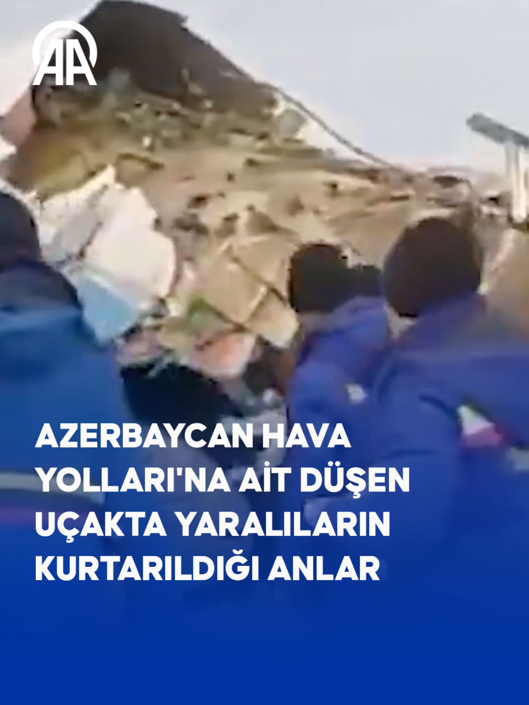 Azerbaycan Hava Yollarına (AZAL) ait uçağın Kazakistan'ın Aktau kenti yakınlarında düştüğü, kazadan sağ kurtulan 6 kişinin sağlık durumlarının ağır olduğu bildirildi. #anadoluajansi #anadolu #haber #gündem #azal #uçak